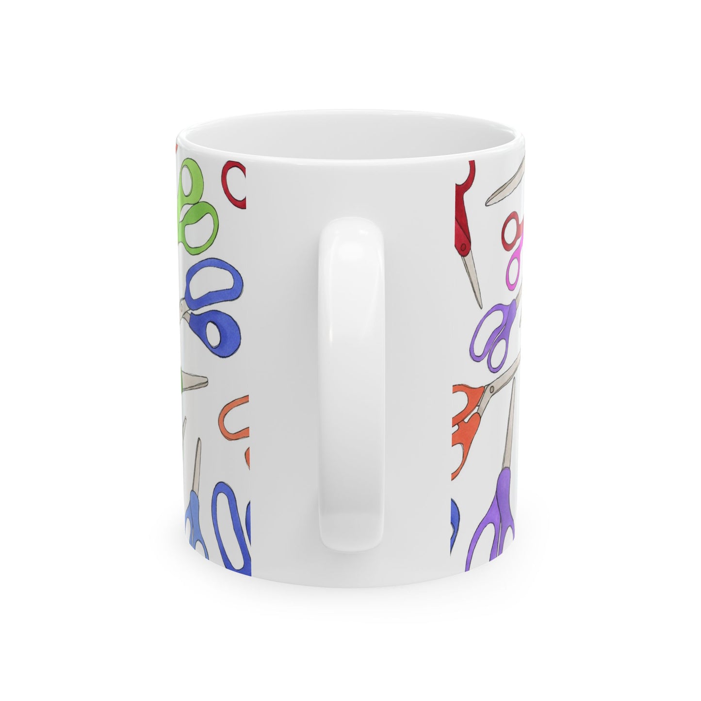 Shear Fun White Cup