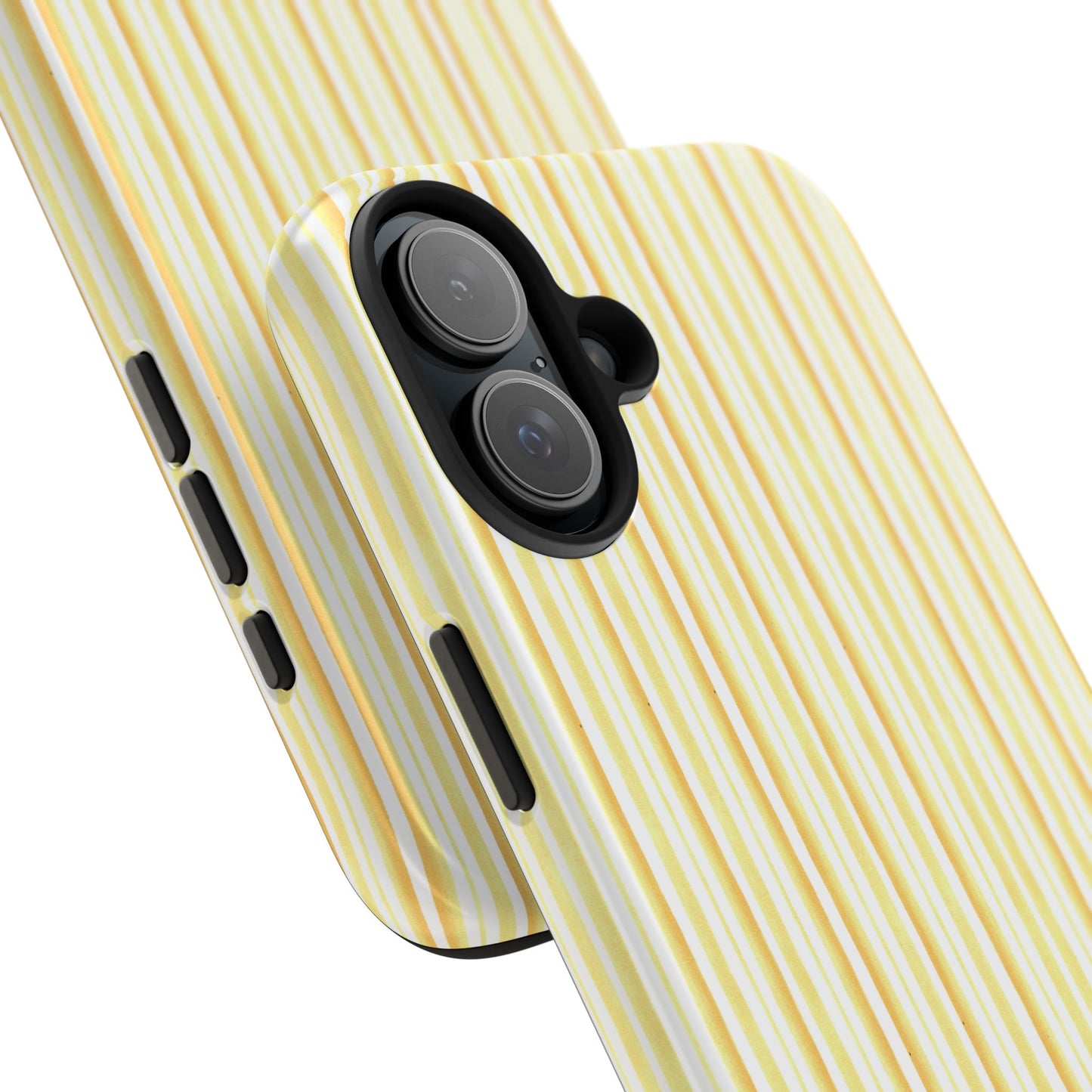 Tri Stripe Yellow Phone Case