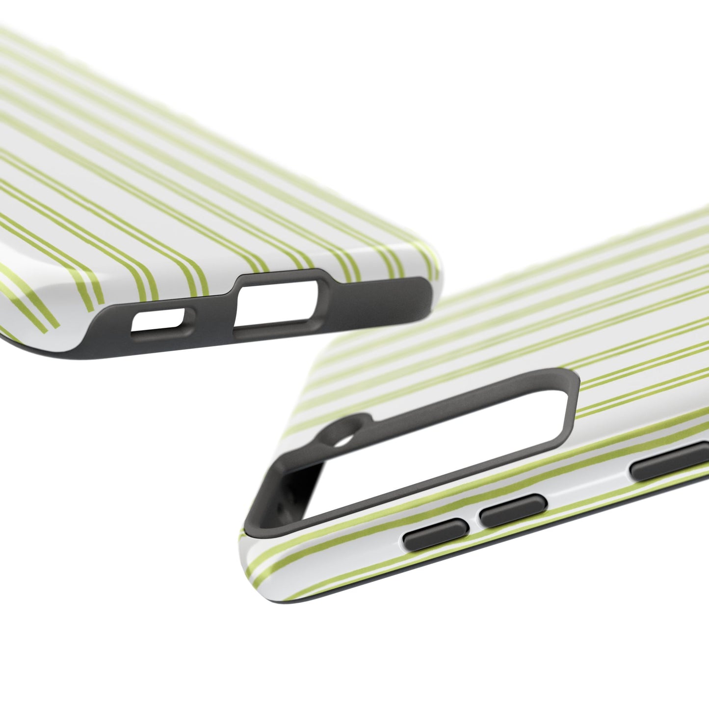 Green Double Stripe Phone Case