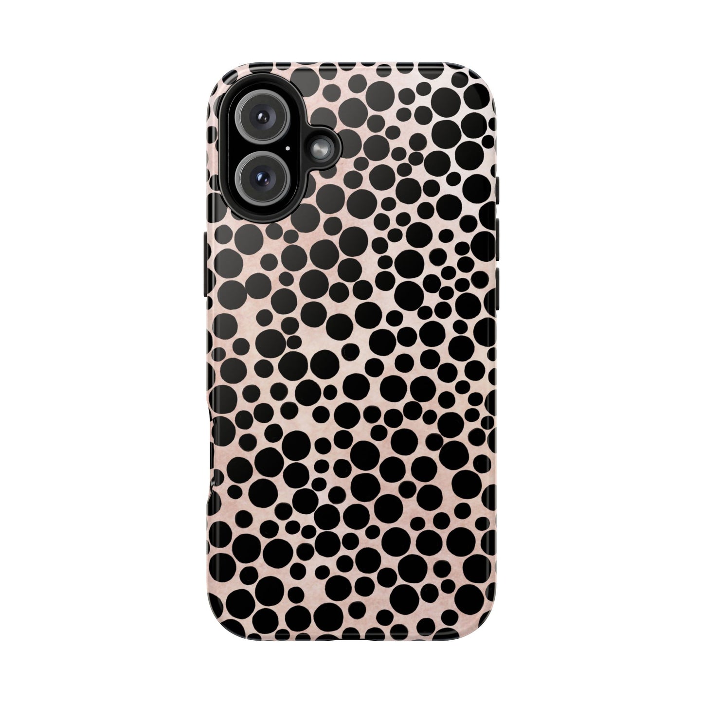 Felt Dots Pink Phone Case