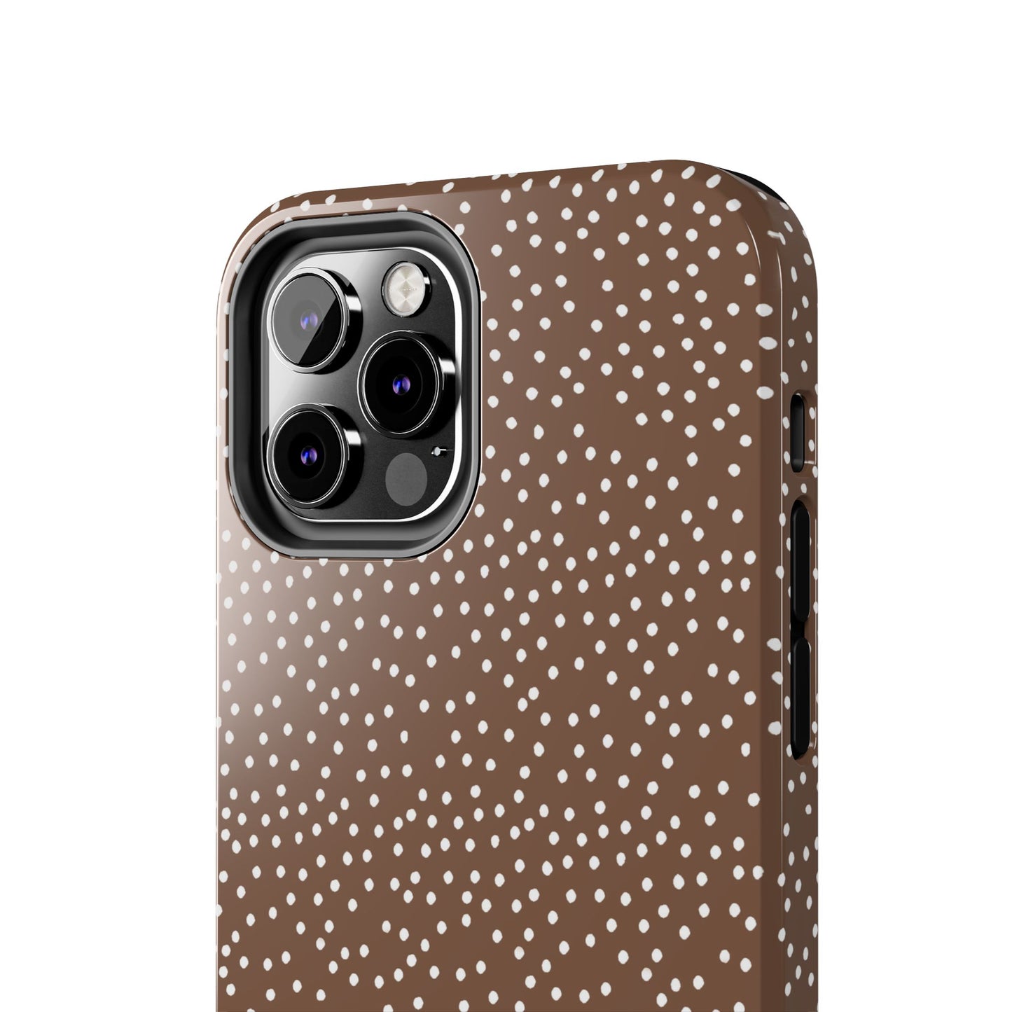 Dottible Chocolate / White Phone Case