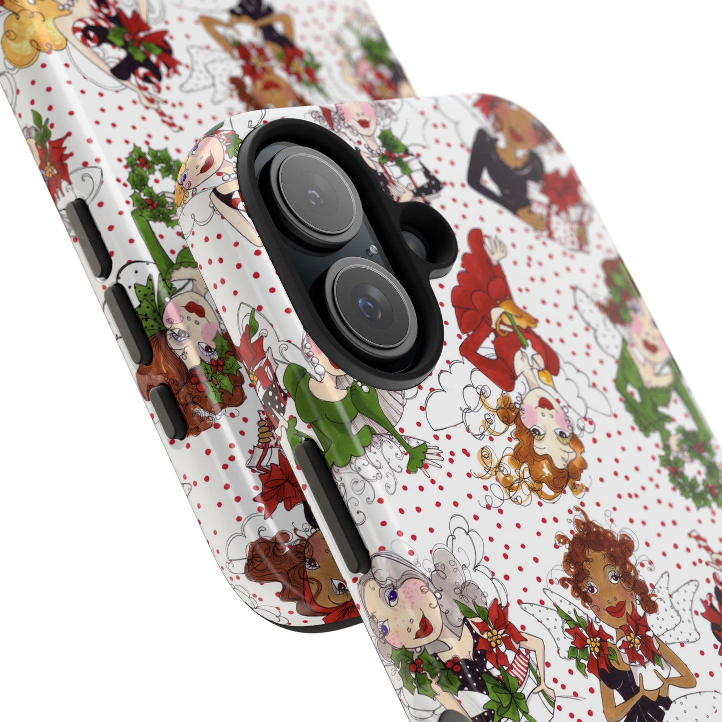 Fairy Toss White / Red Phone Case