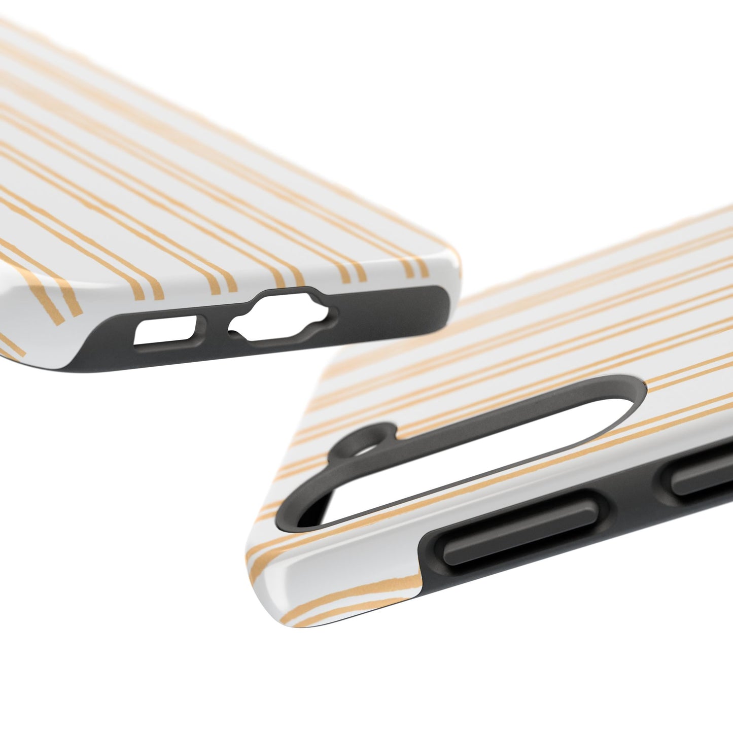 Double Stripe Yellow Phone Case