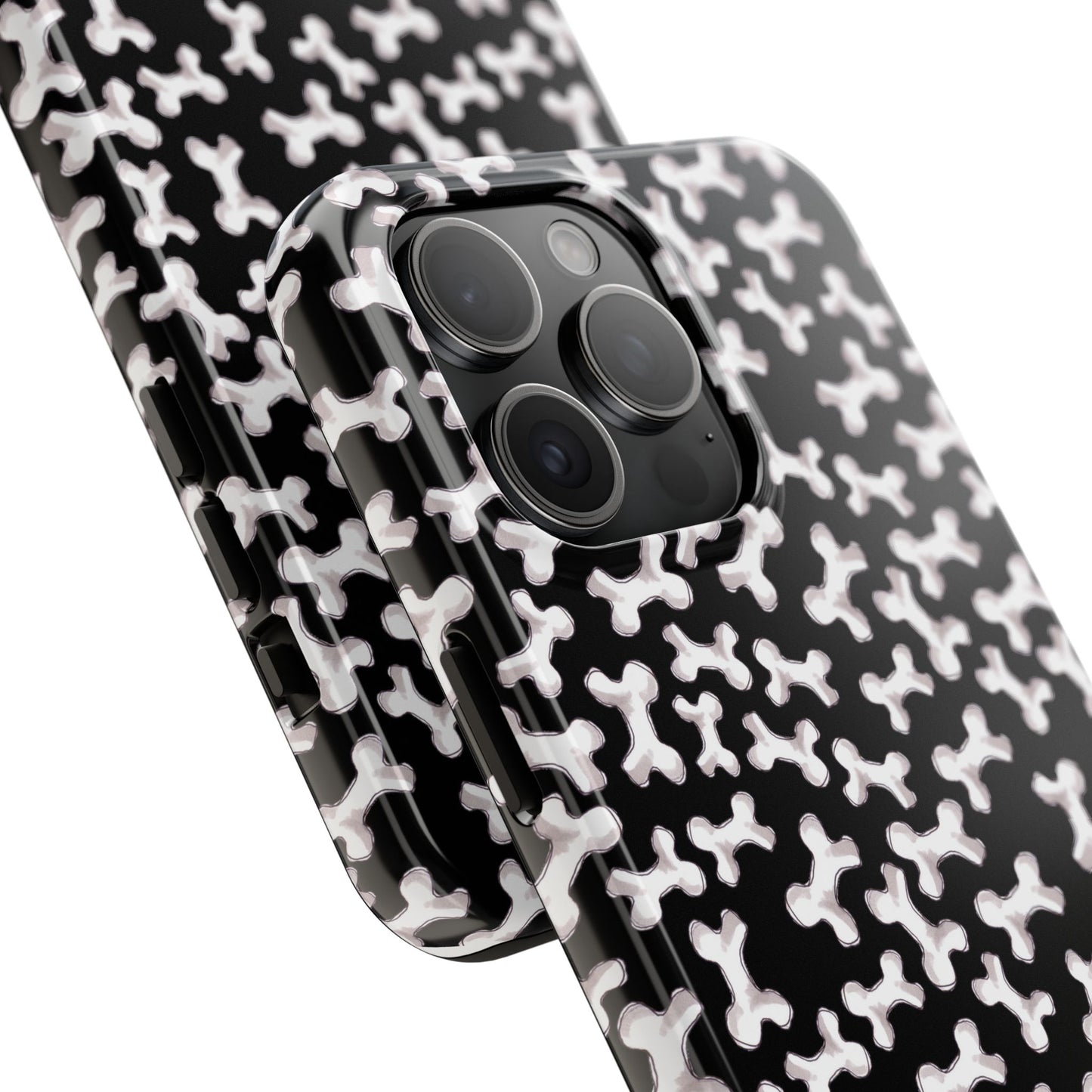 Bones a Lot Black Phone Case