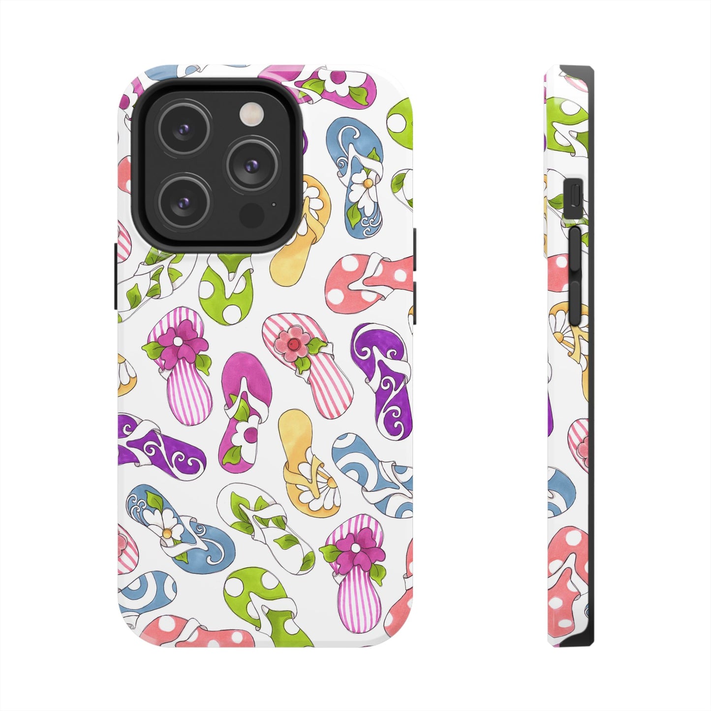 Flip Flops White Phone Case
