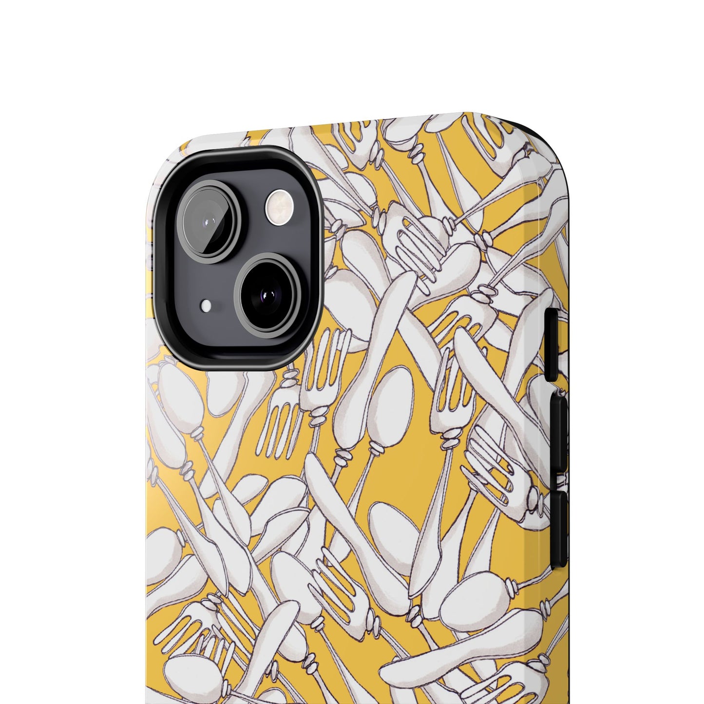Silverware Wars Yellow Phone Case