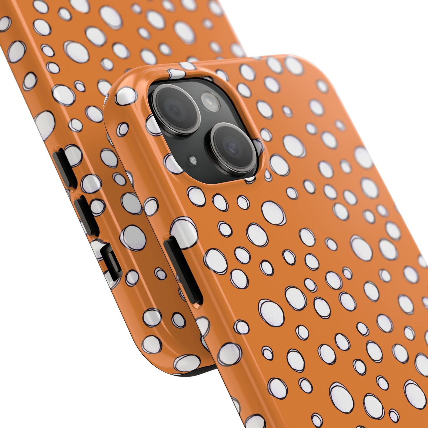 Pot Dots Orange Phone Case