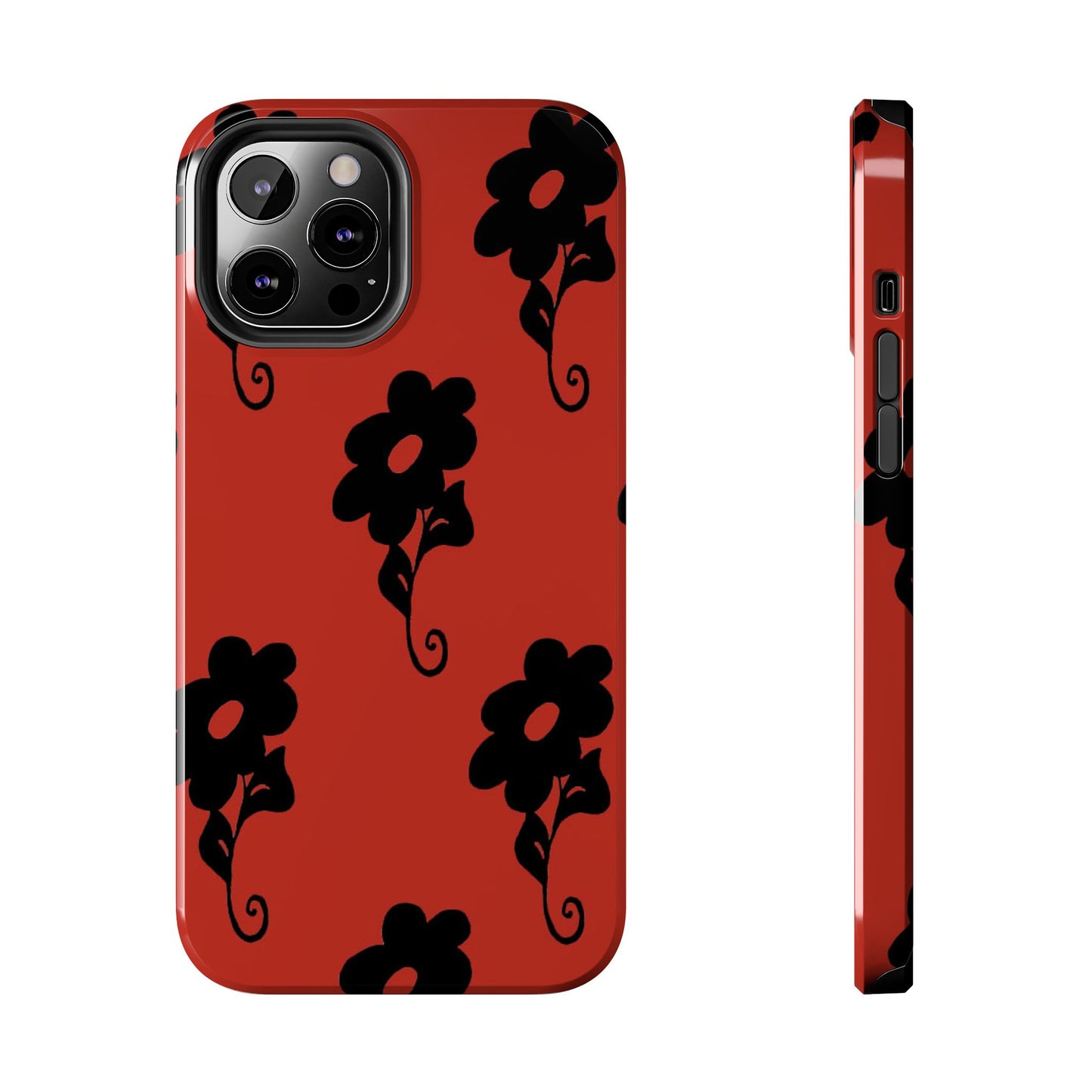 Daring Daisy Red Phone Case