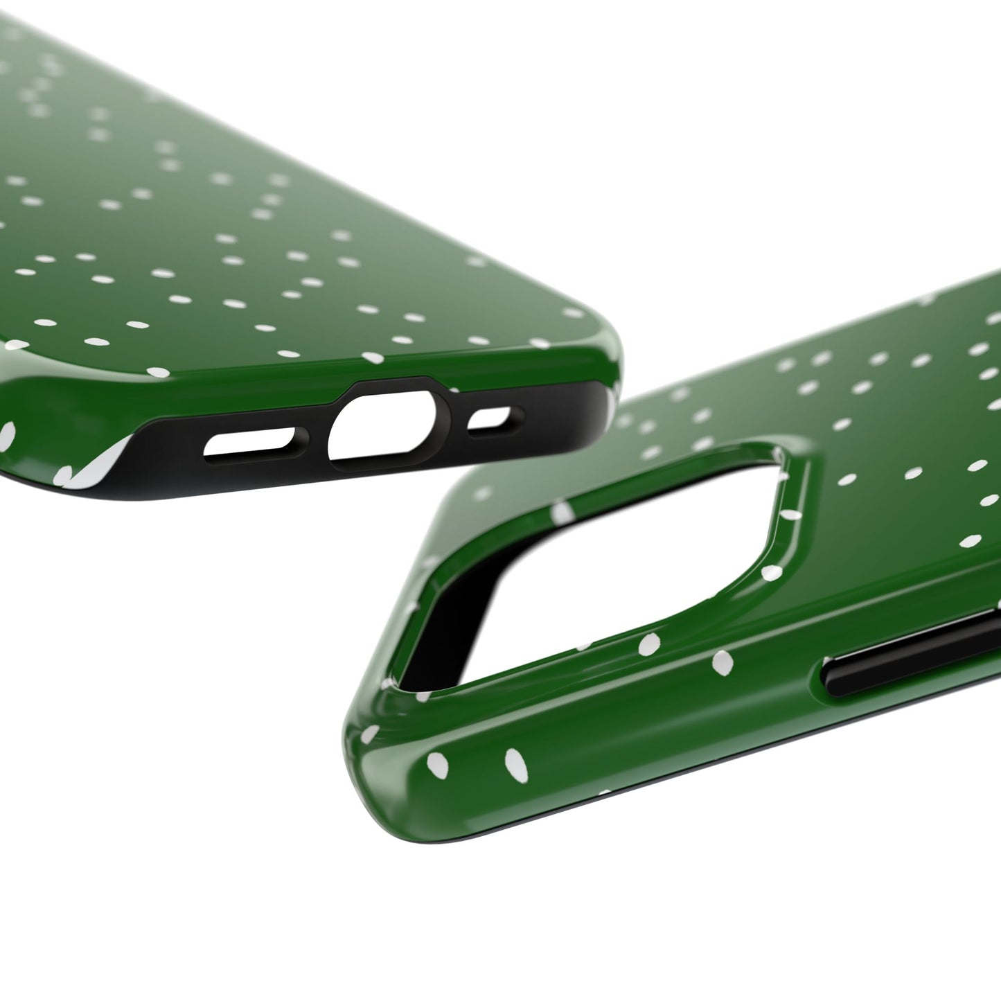 Star Dots Green Phone Case