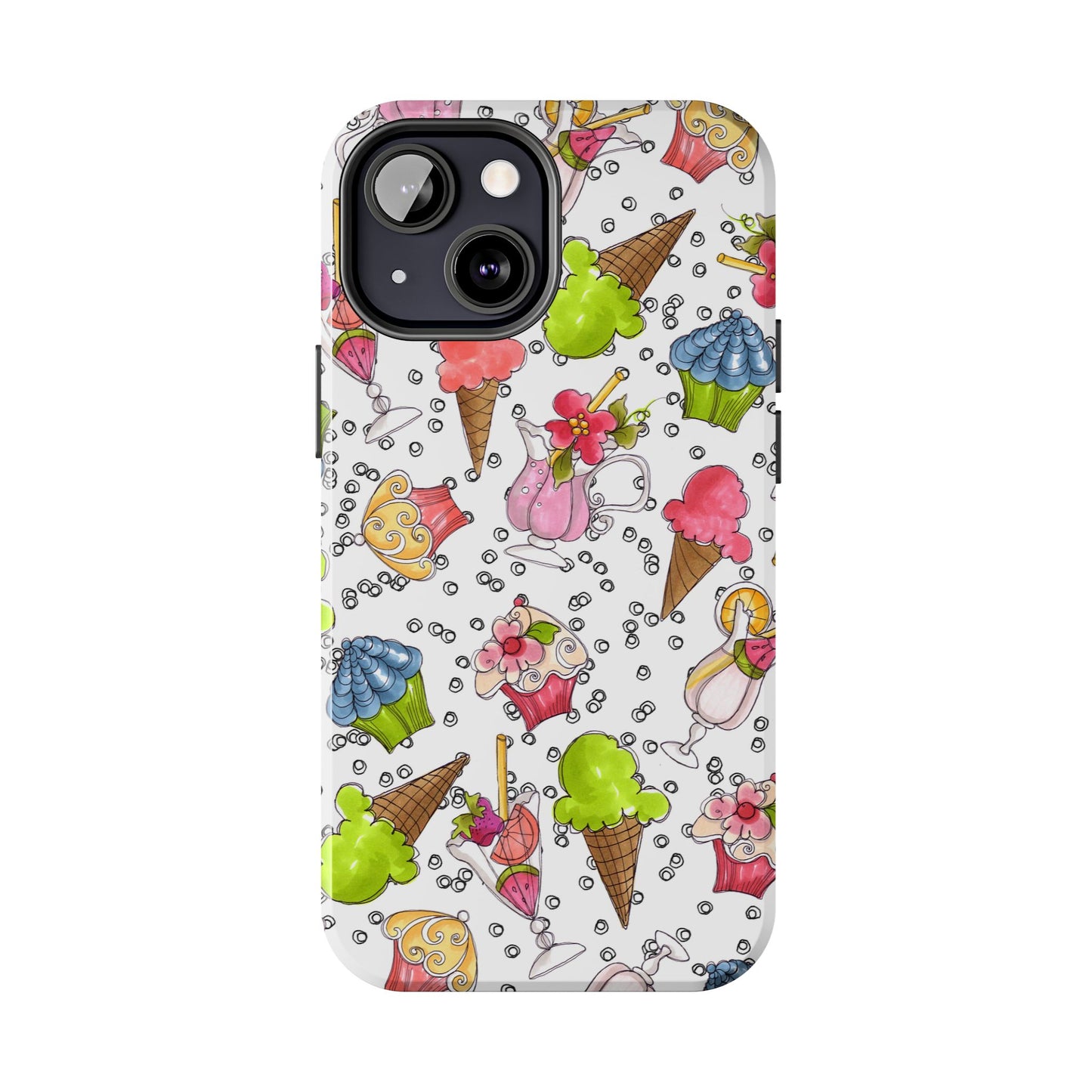 Resort Food White Phone Case