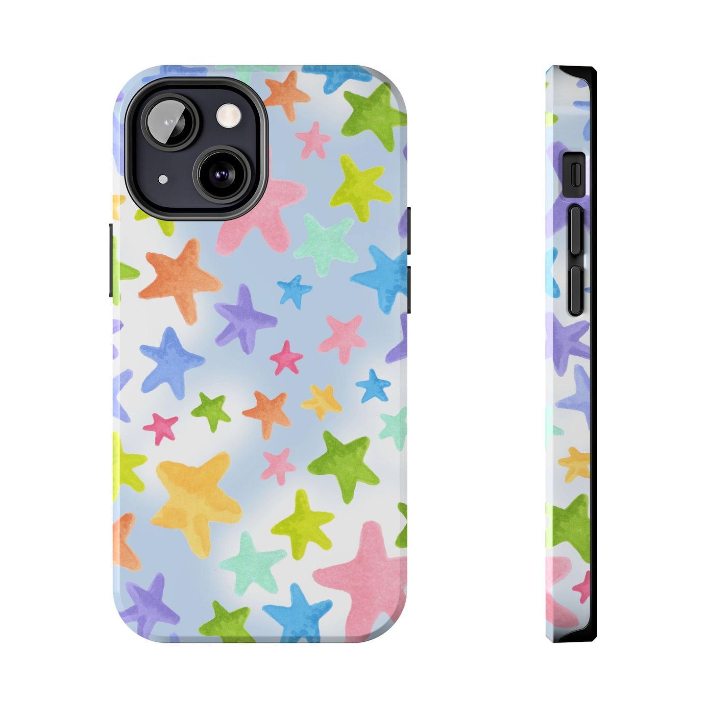 Happy Stars Blue Sky Phone Case