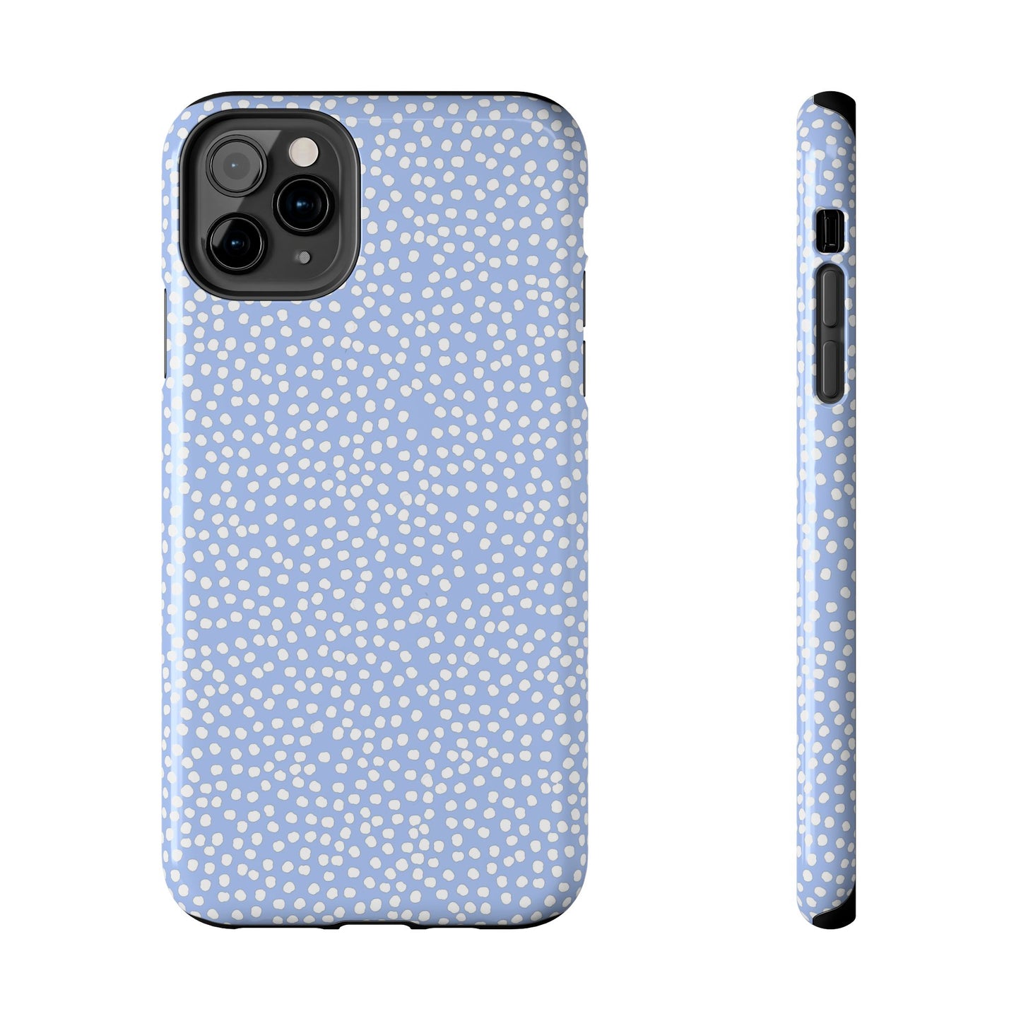 Bitty Dots Blue / White Phone Case