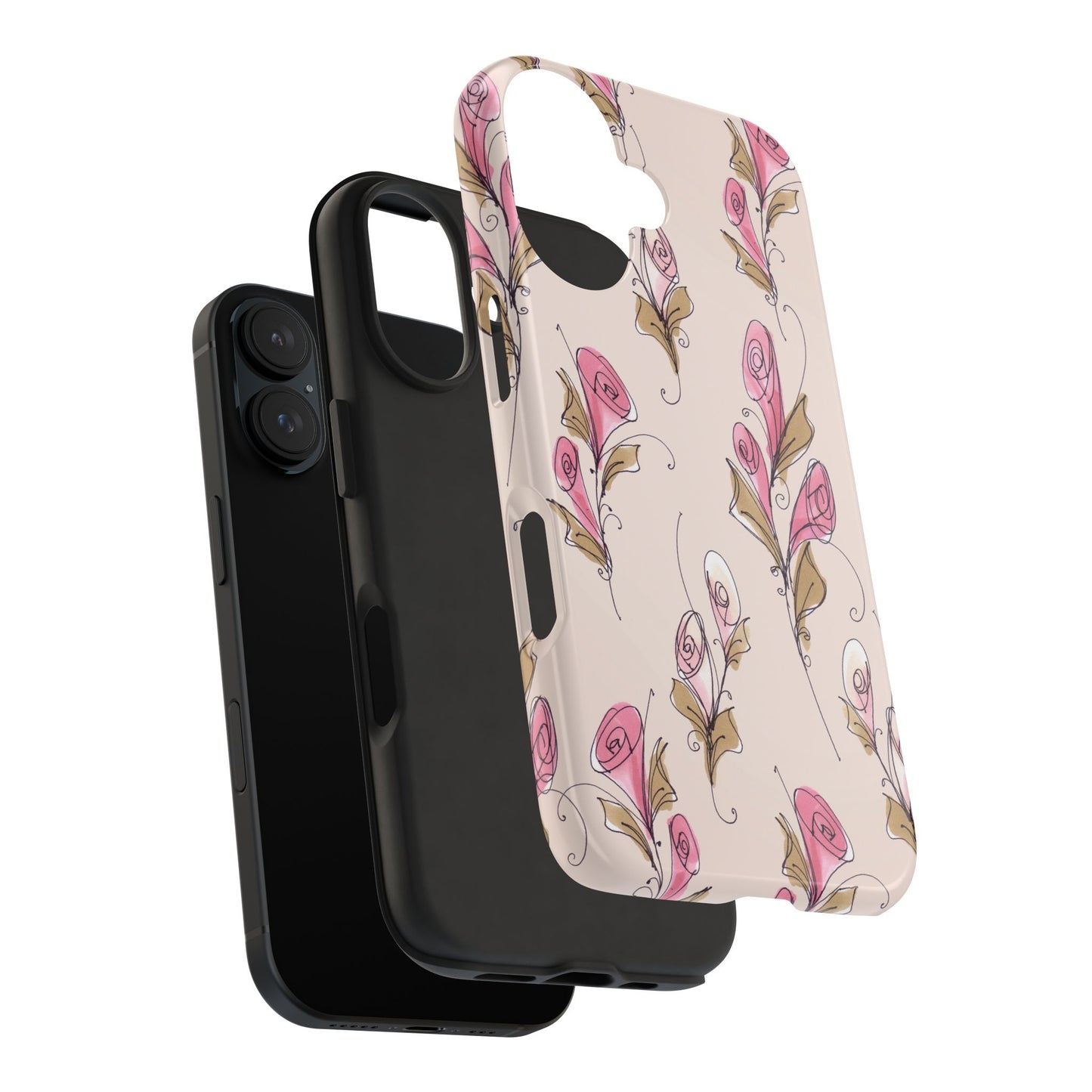 Funnel Flowers Phone Case