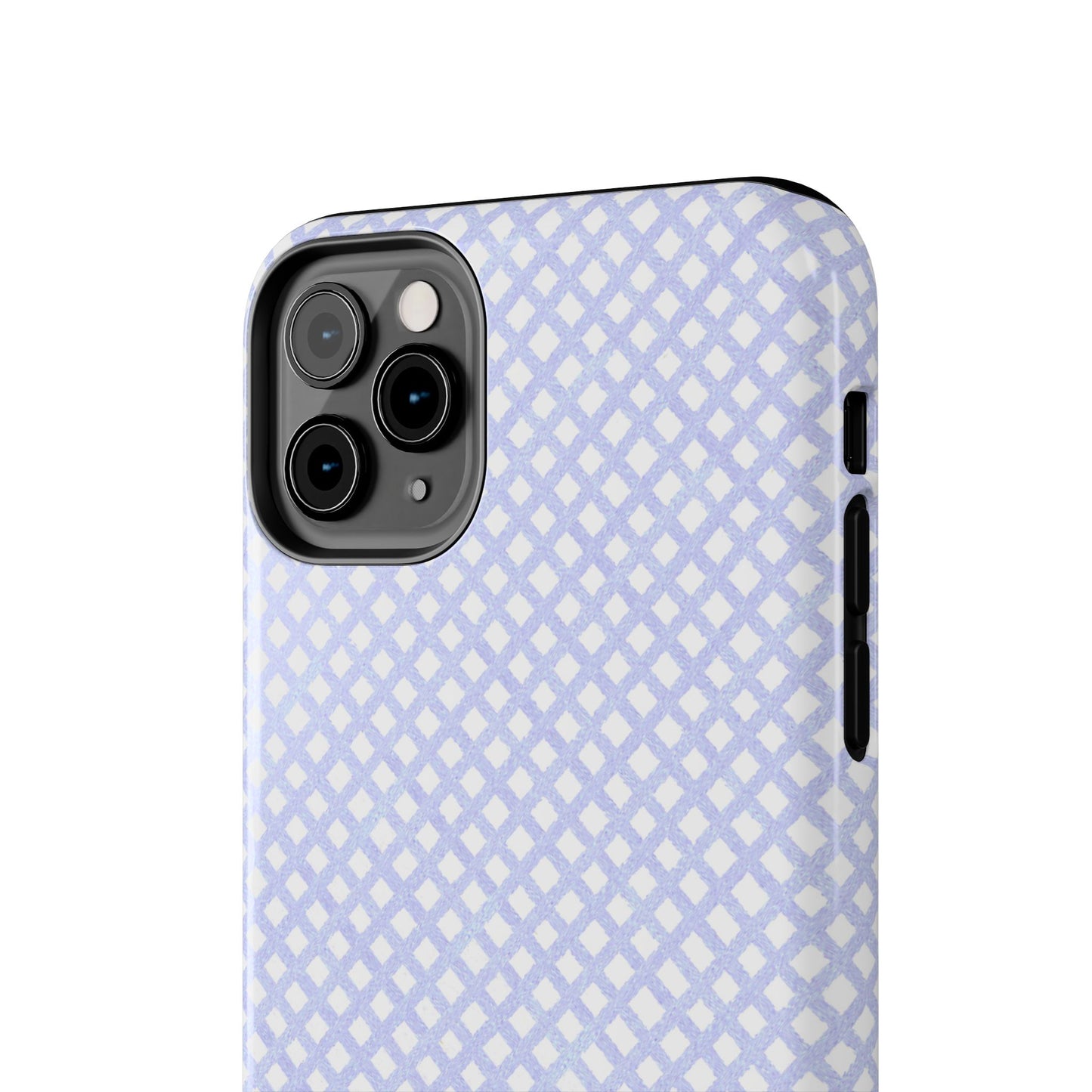 Bias Check Light Blue Phone Case