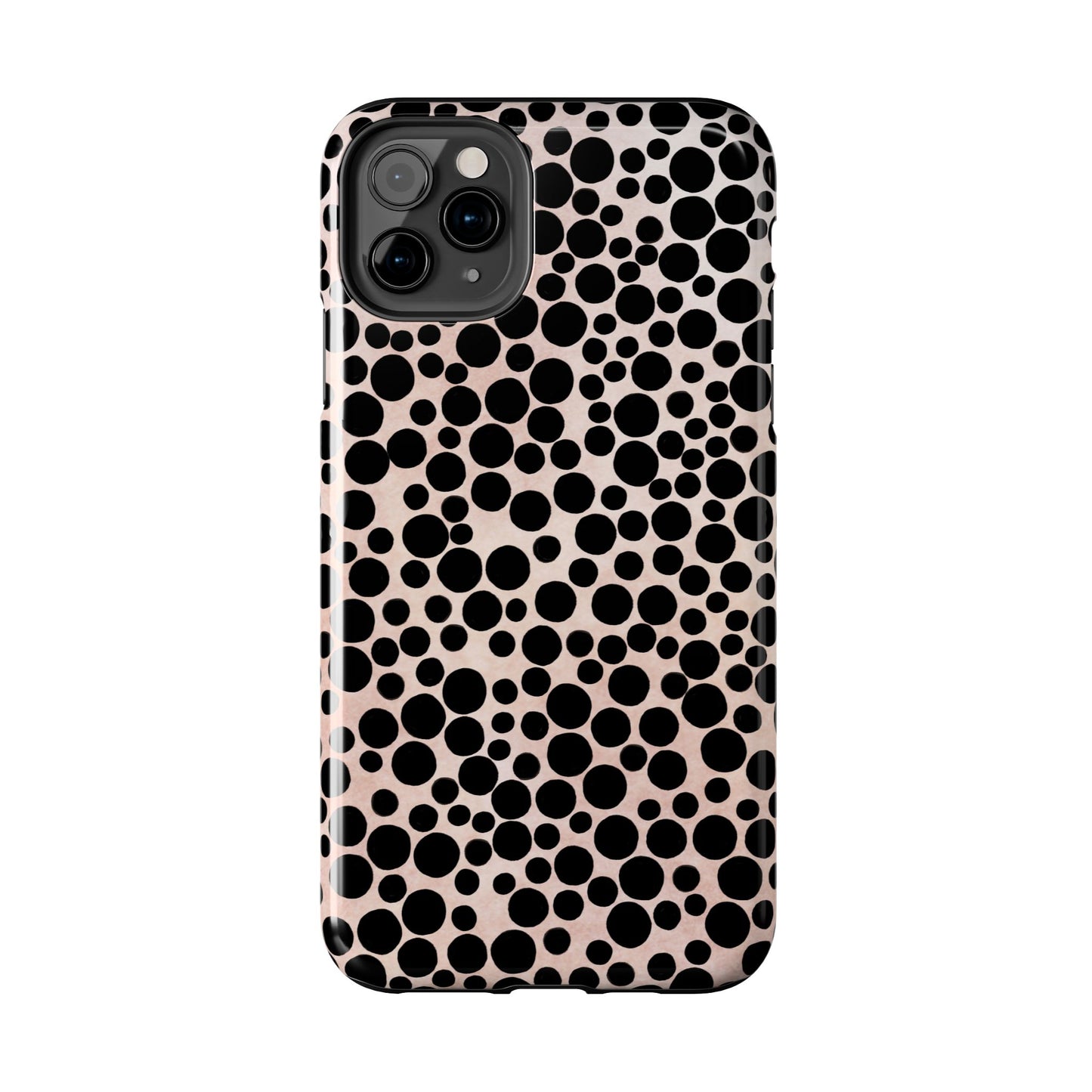 Felt Dots Pink Phone Case