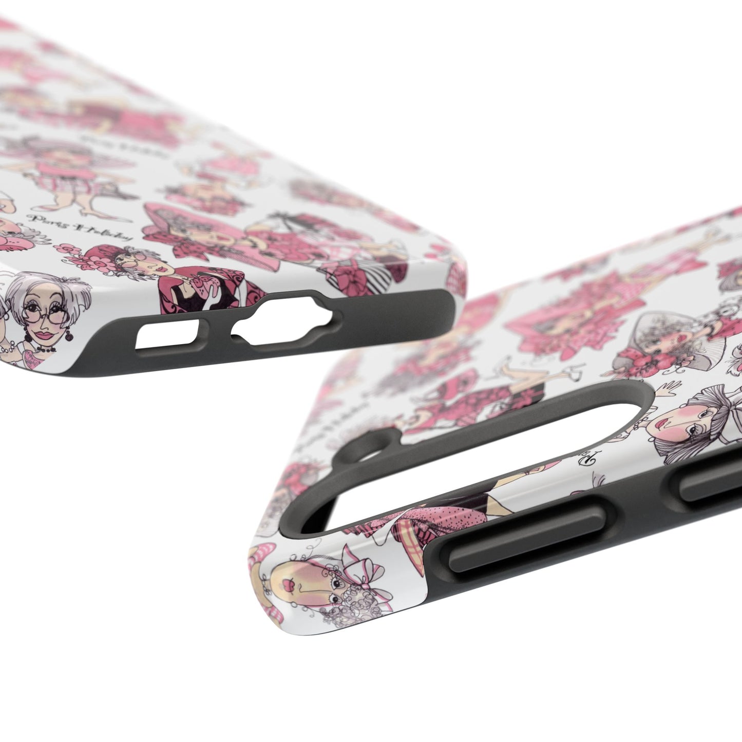 Parisians White Phone Case