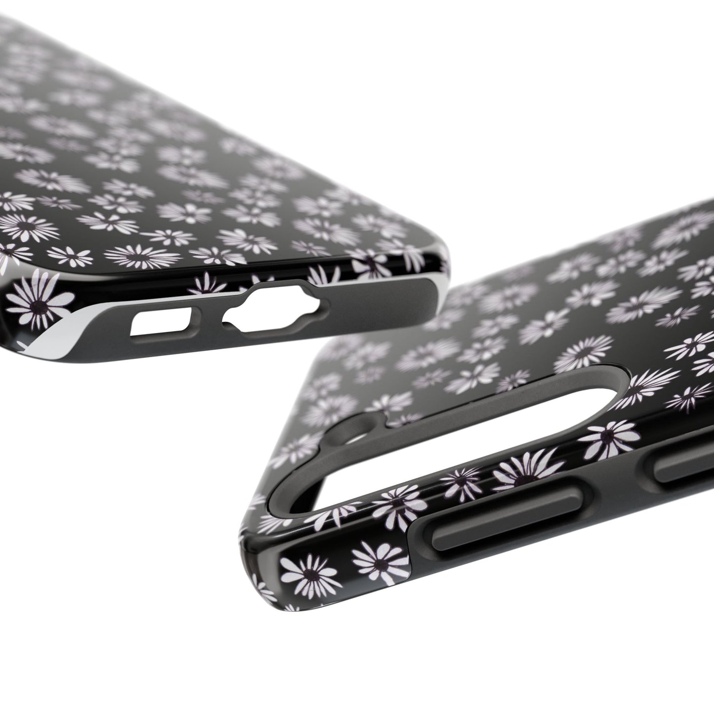 Random Daisy Black / White Phone Case