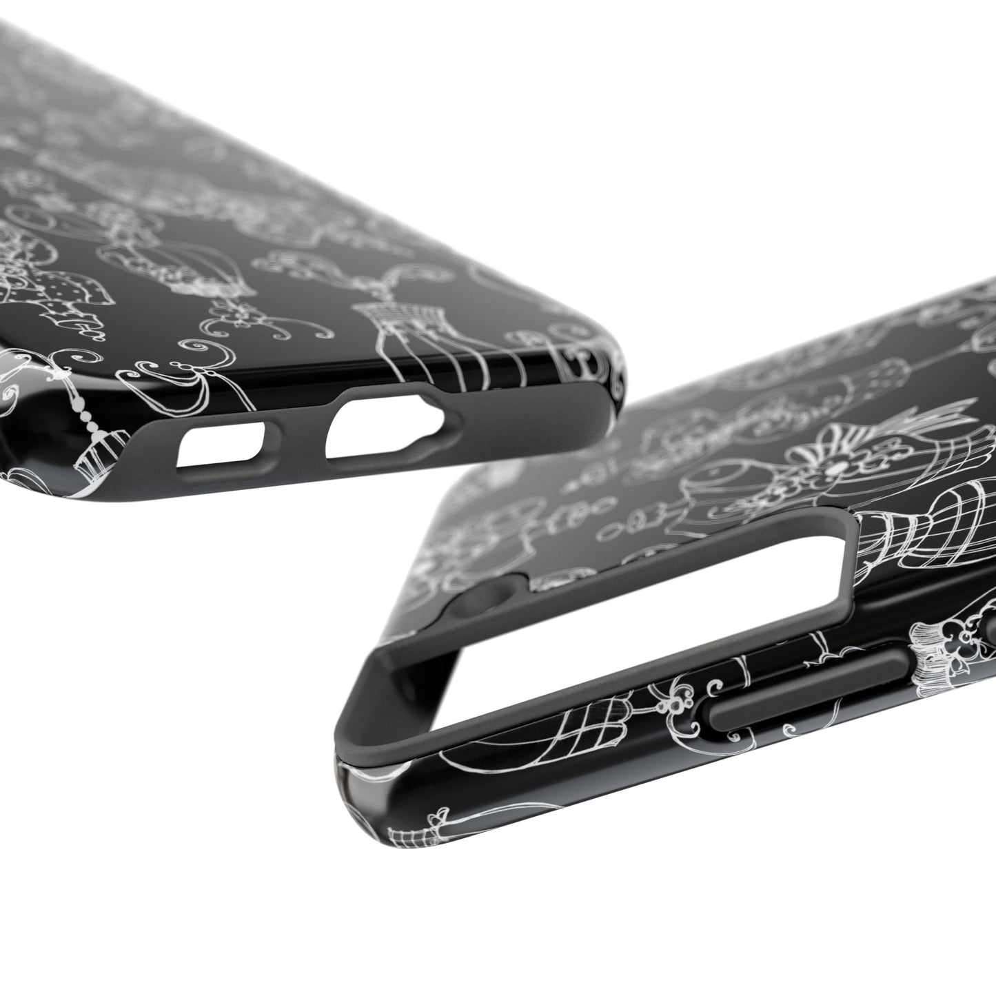 Mannequinique Black / White Phone Case