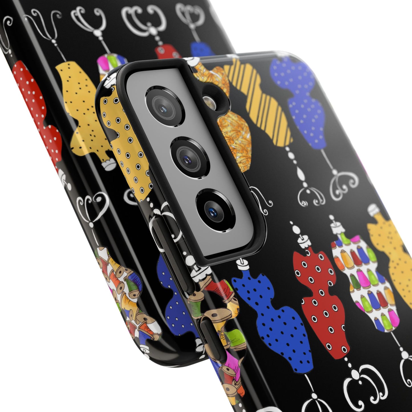 Go Figure Black / Multi Phone Case
