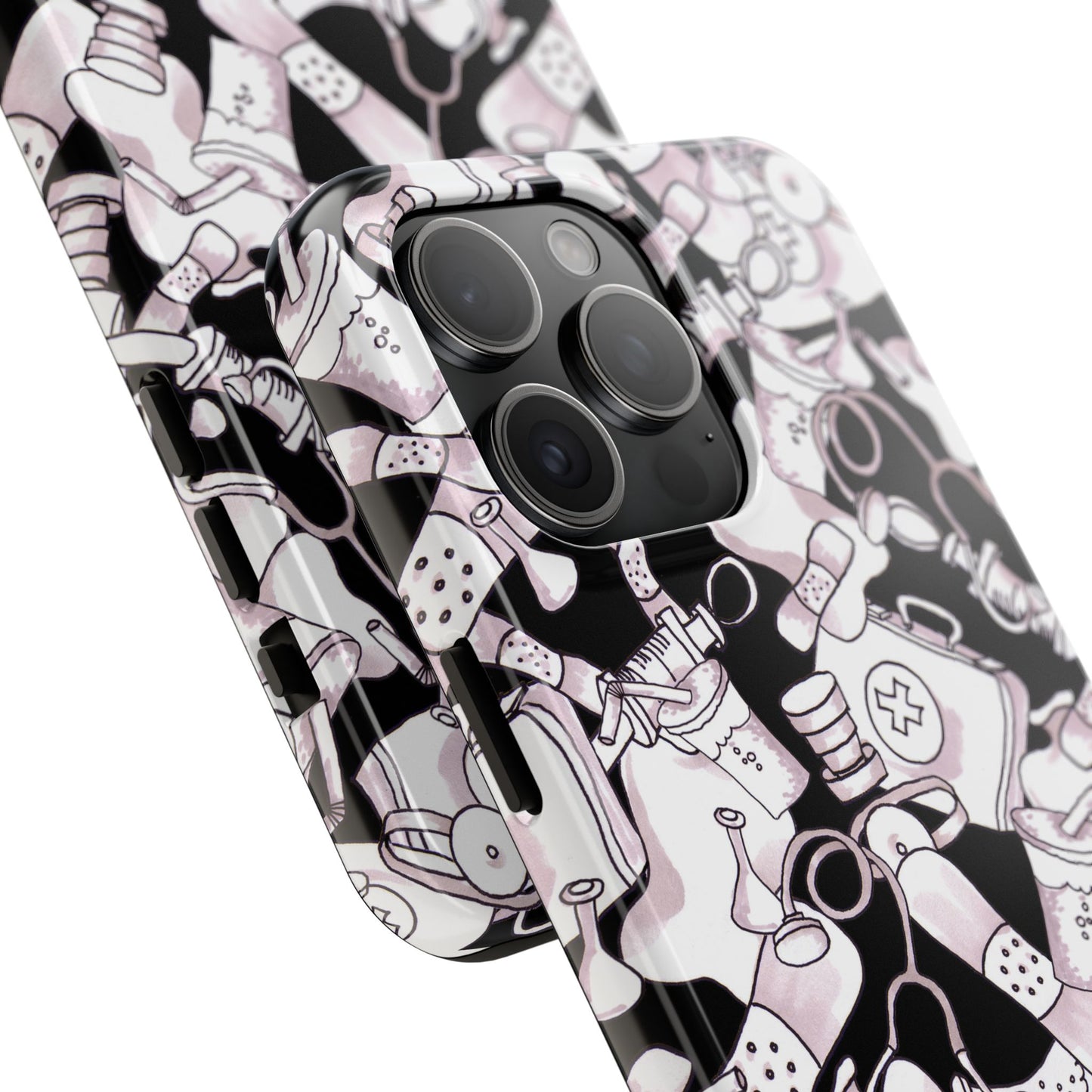 Med Stuff Black Phone Case