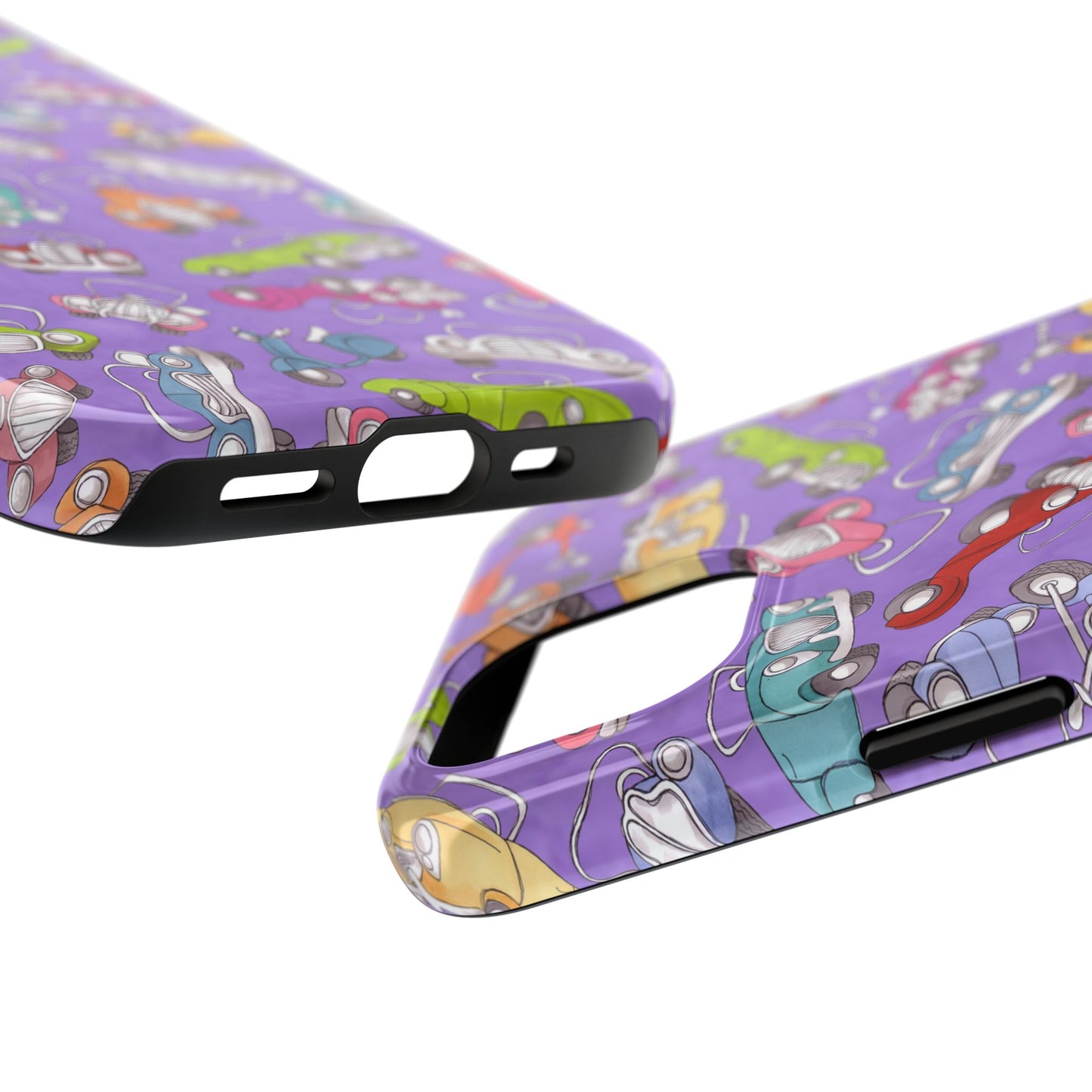 Pile Up Purple Phone Case
