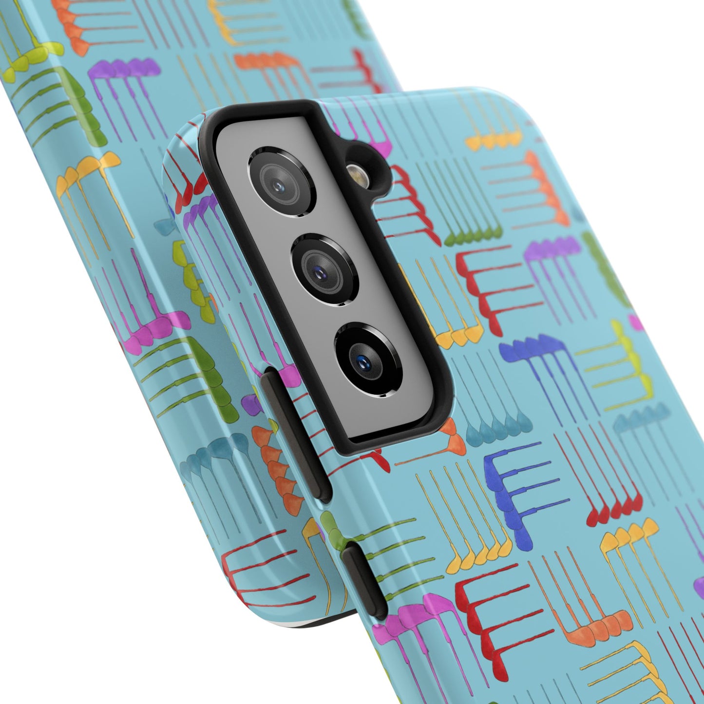 Club Weave Turquoise Phone Case