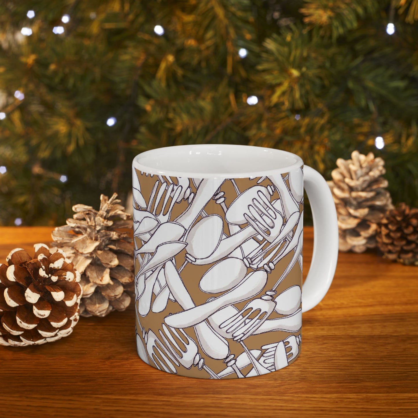 Silverware Wars Brown Cup