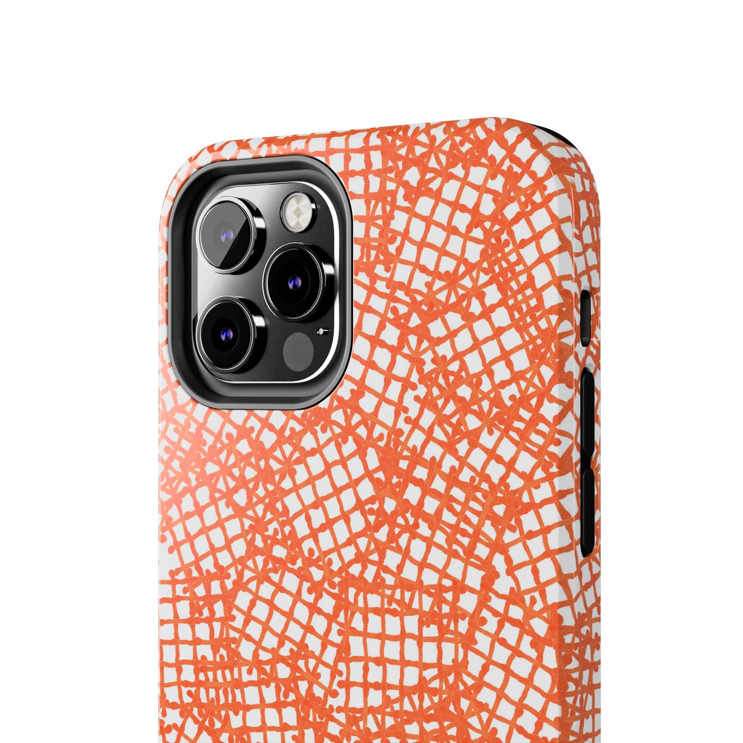Random Waffle Orange Phone Case
