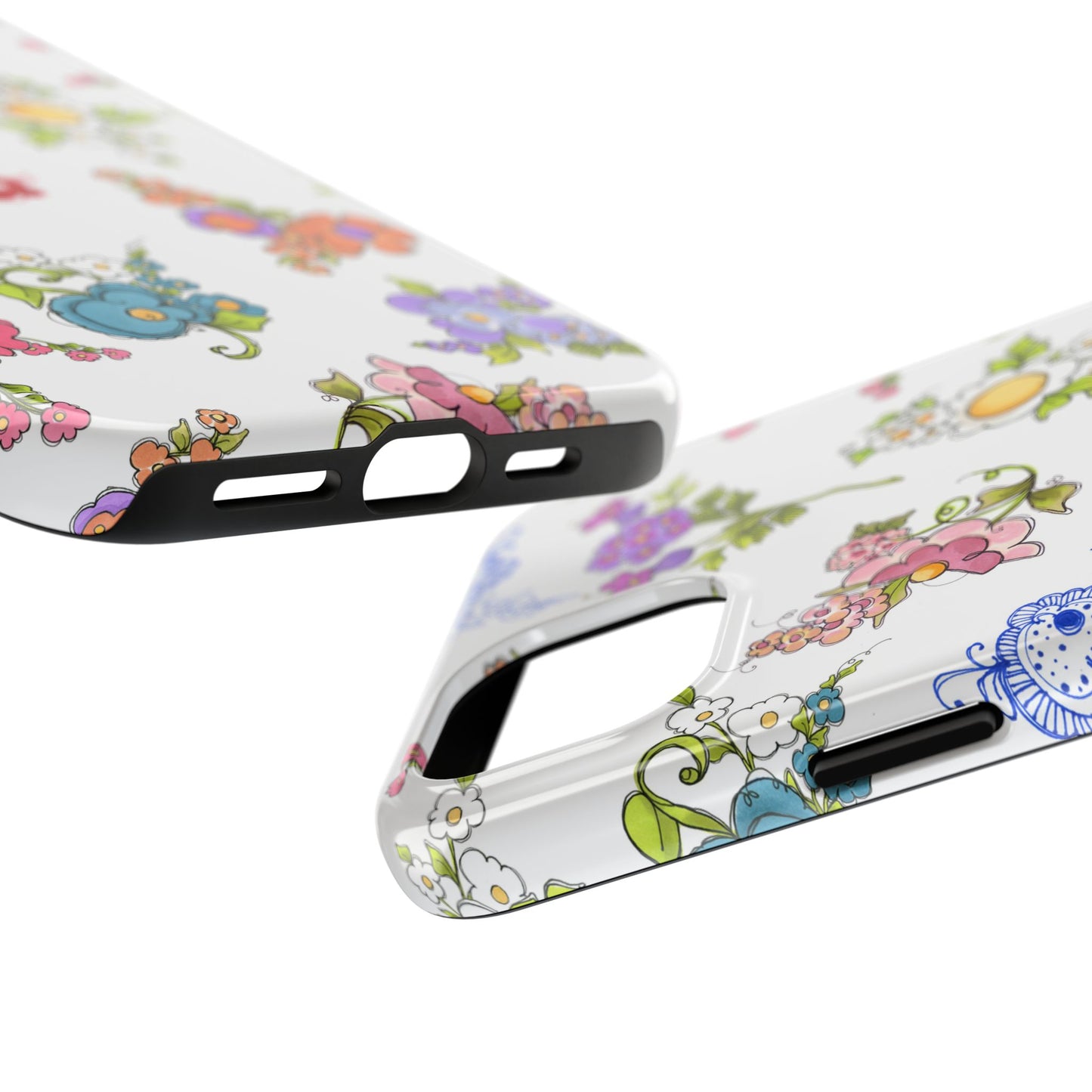 Mixed Bouquets White Phone Case