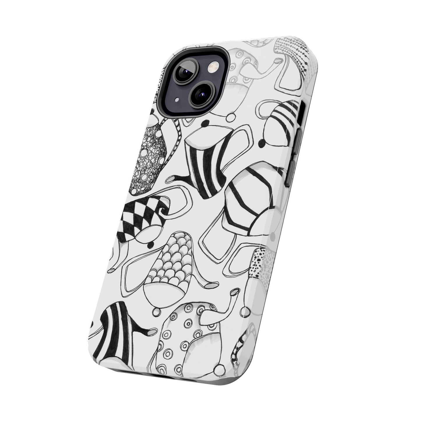 Coffee, Tea Anyone? White Phone Case