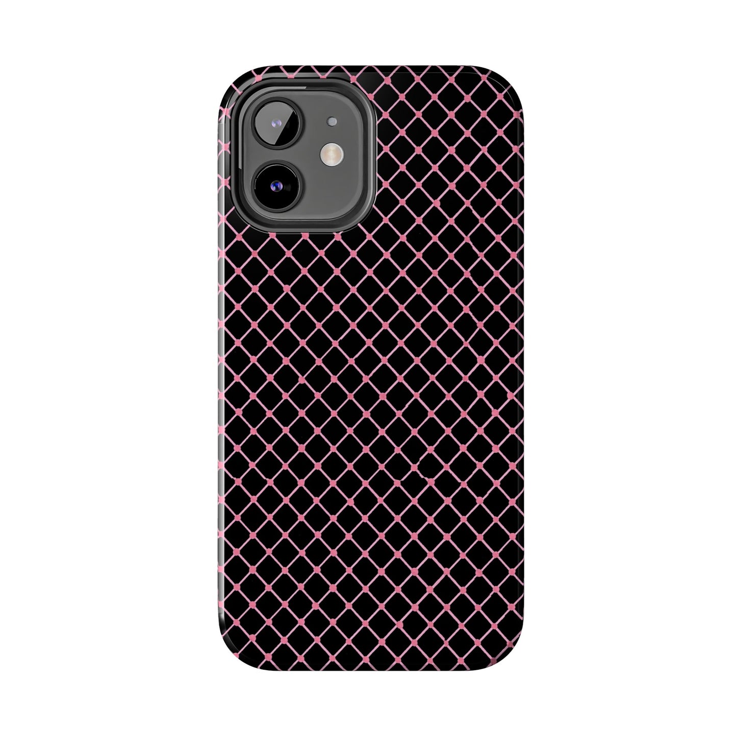 Cyclone Fence Black / Pink Phone Case