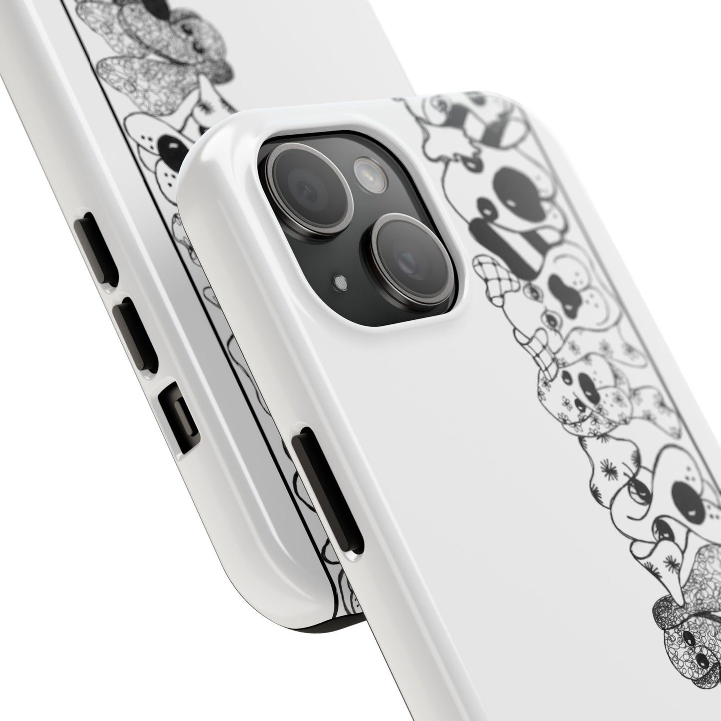 Doggie Dear Border Phone Case