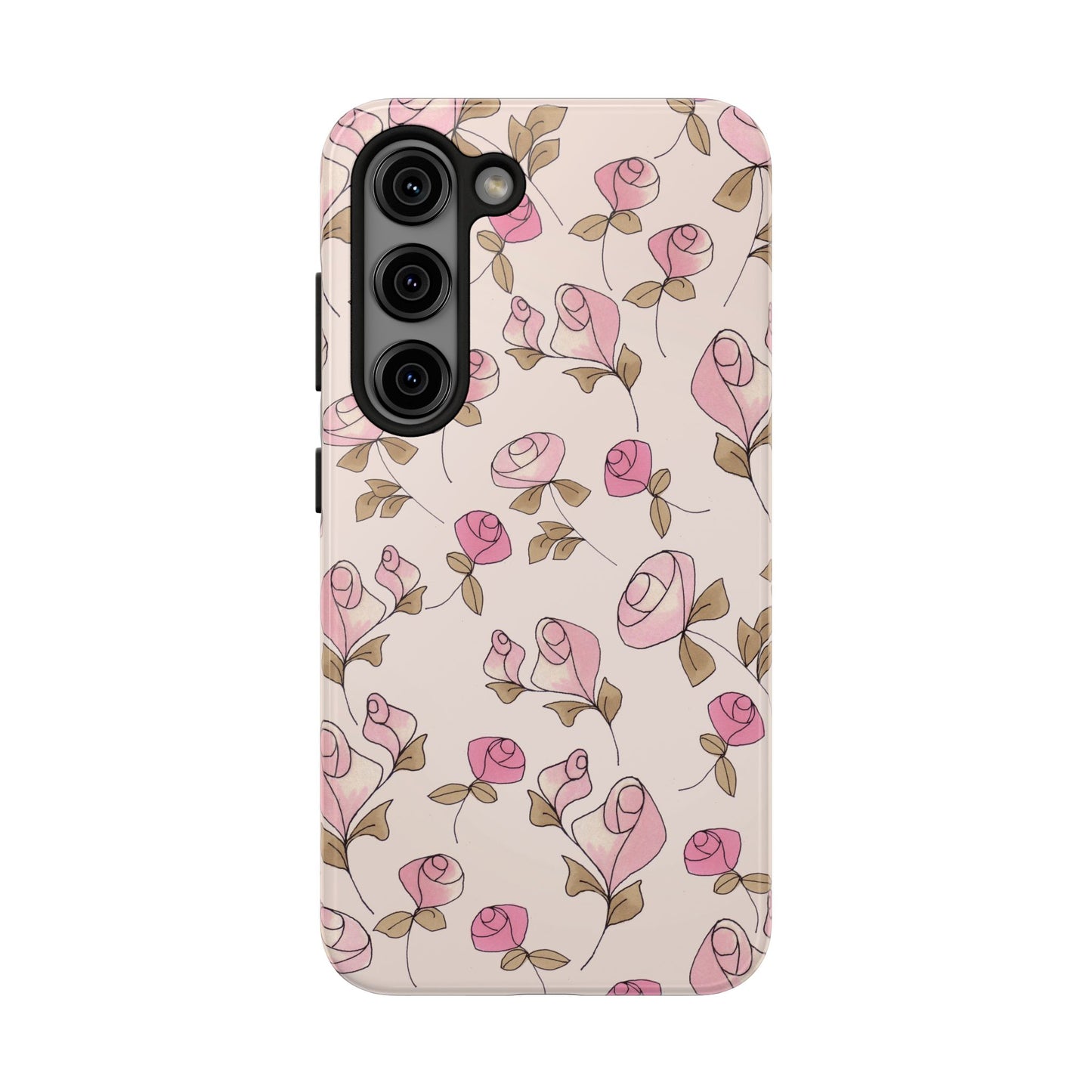 Simply Roses Pink Phone Case
