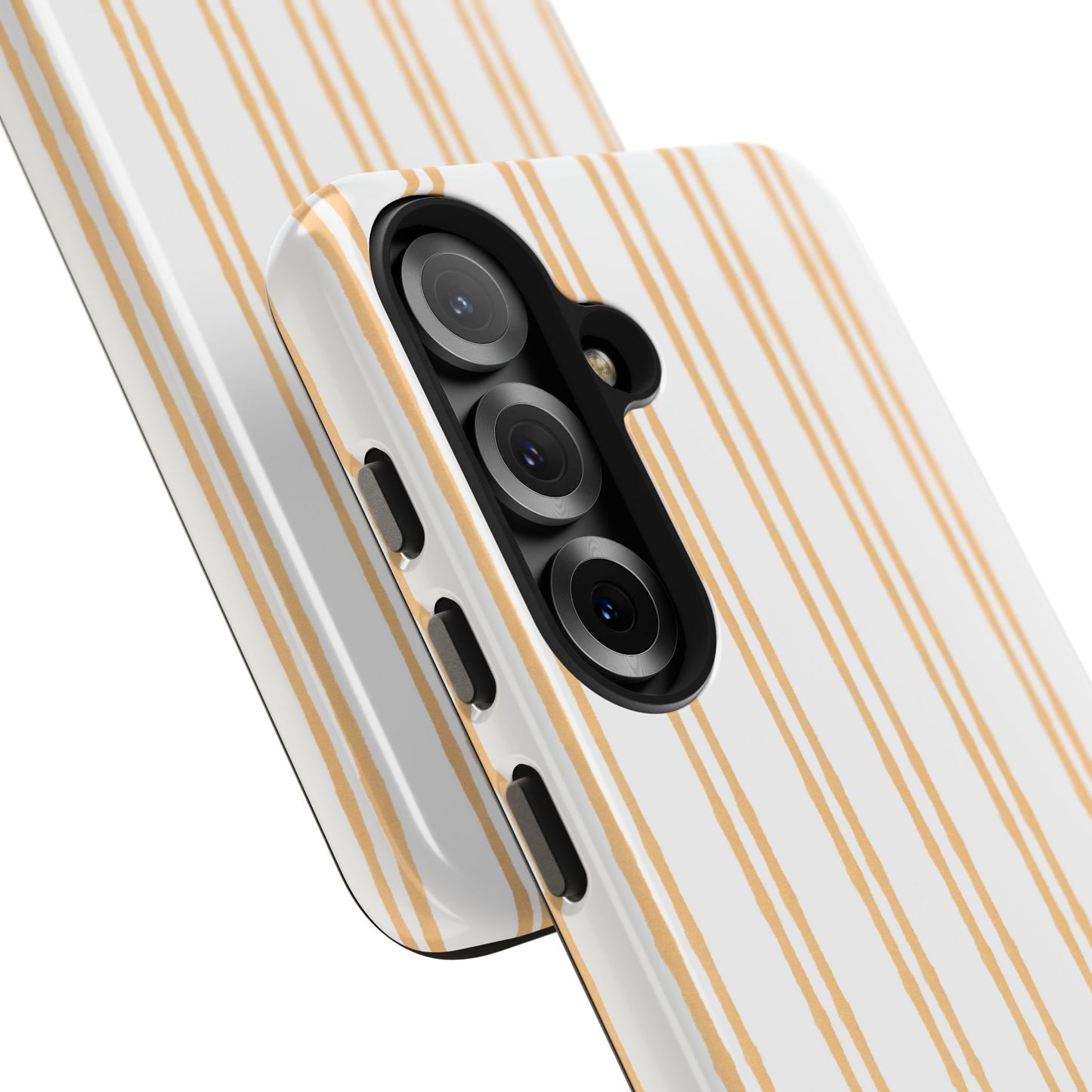 Double Stripe Yellow Phone Case