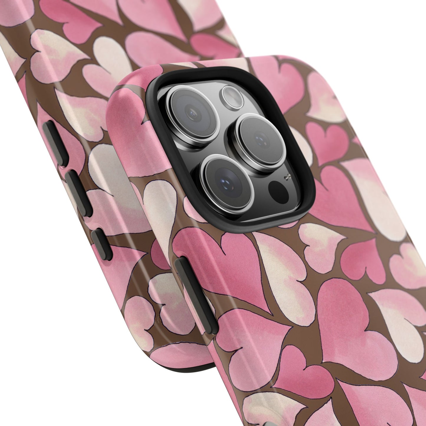 Hearts Chocolate Phone Case