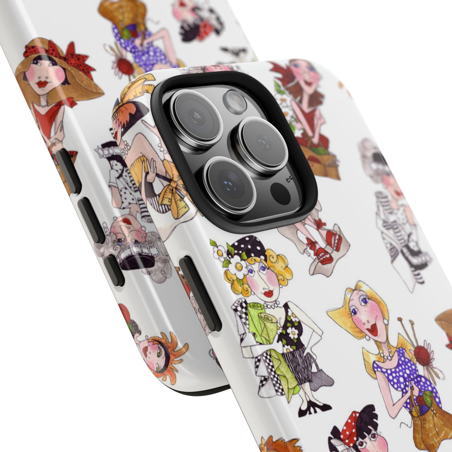 Creative Toss White Phone Case