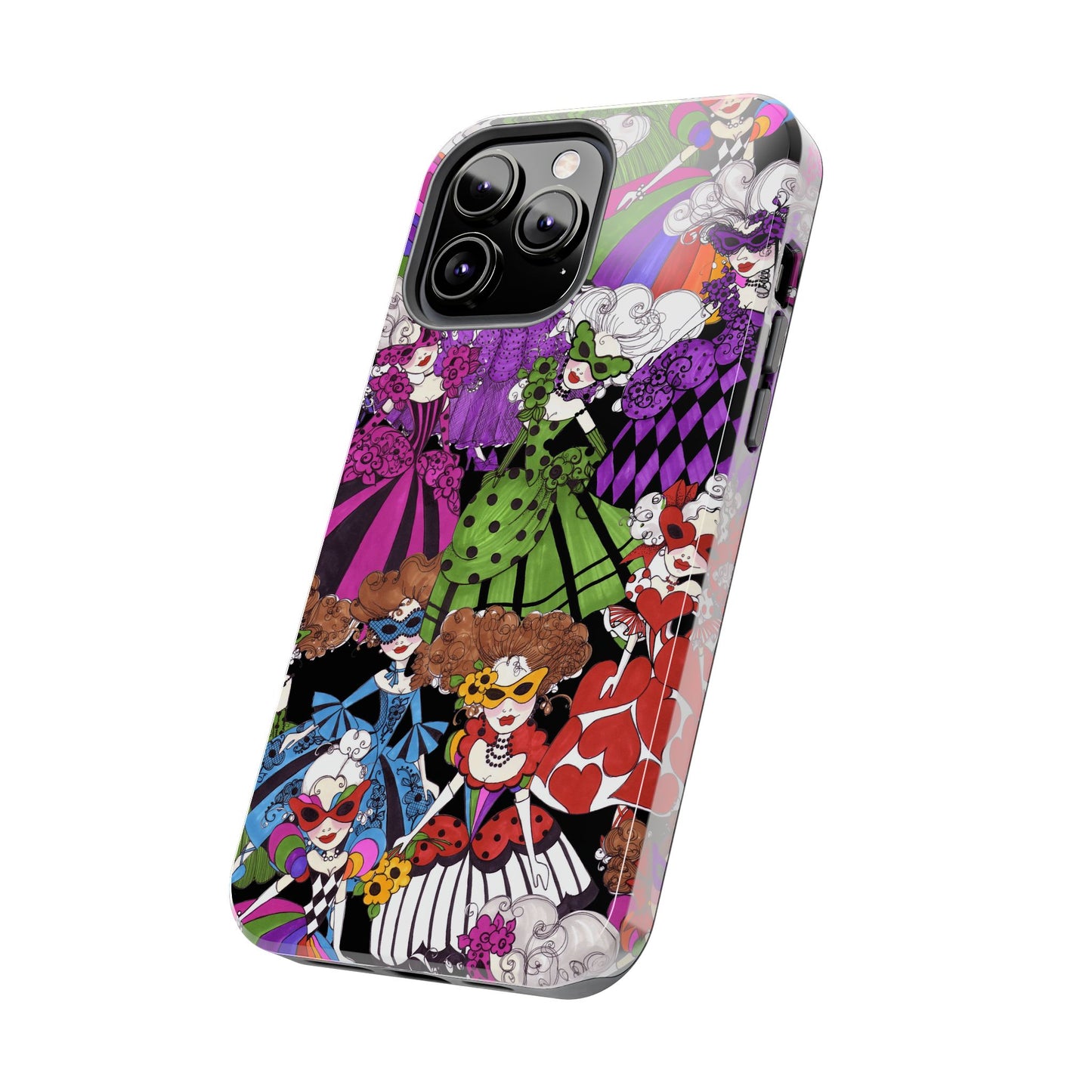 Crowded Dance Floor Black Phone Case