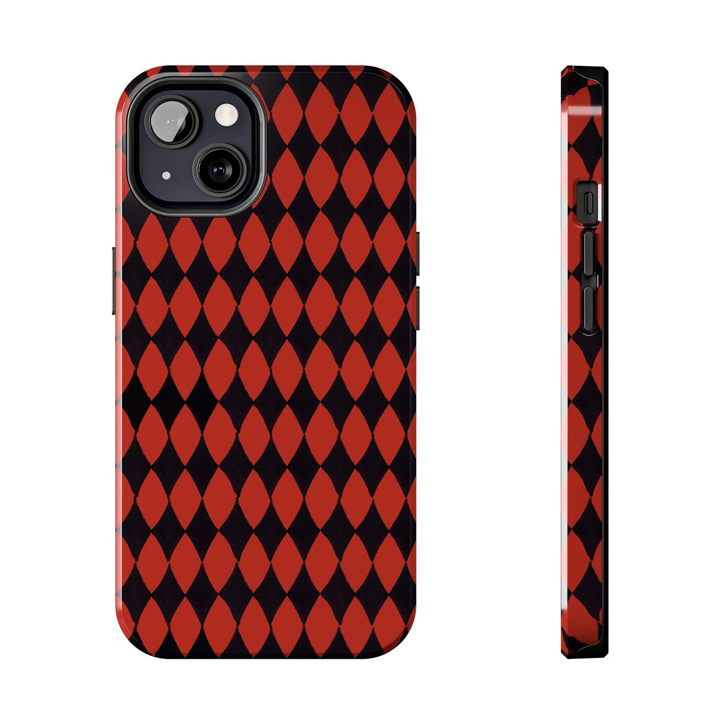 Diamond Red / Black Phone Case