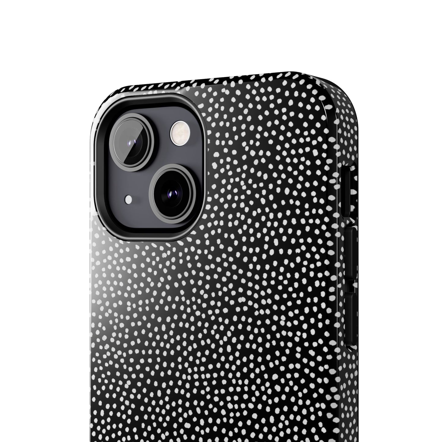 Baby Dots Black / White Phone Case
