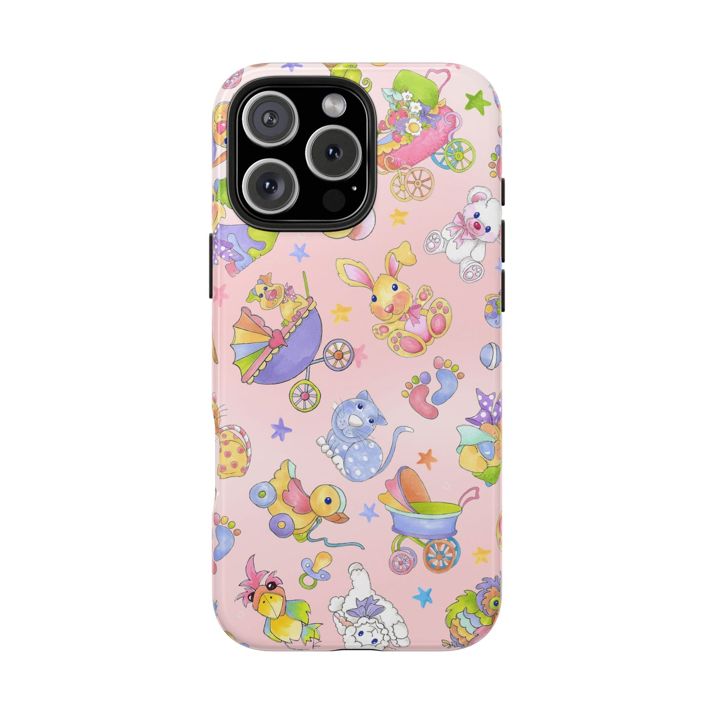Busy Baby Pink Phone Case