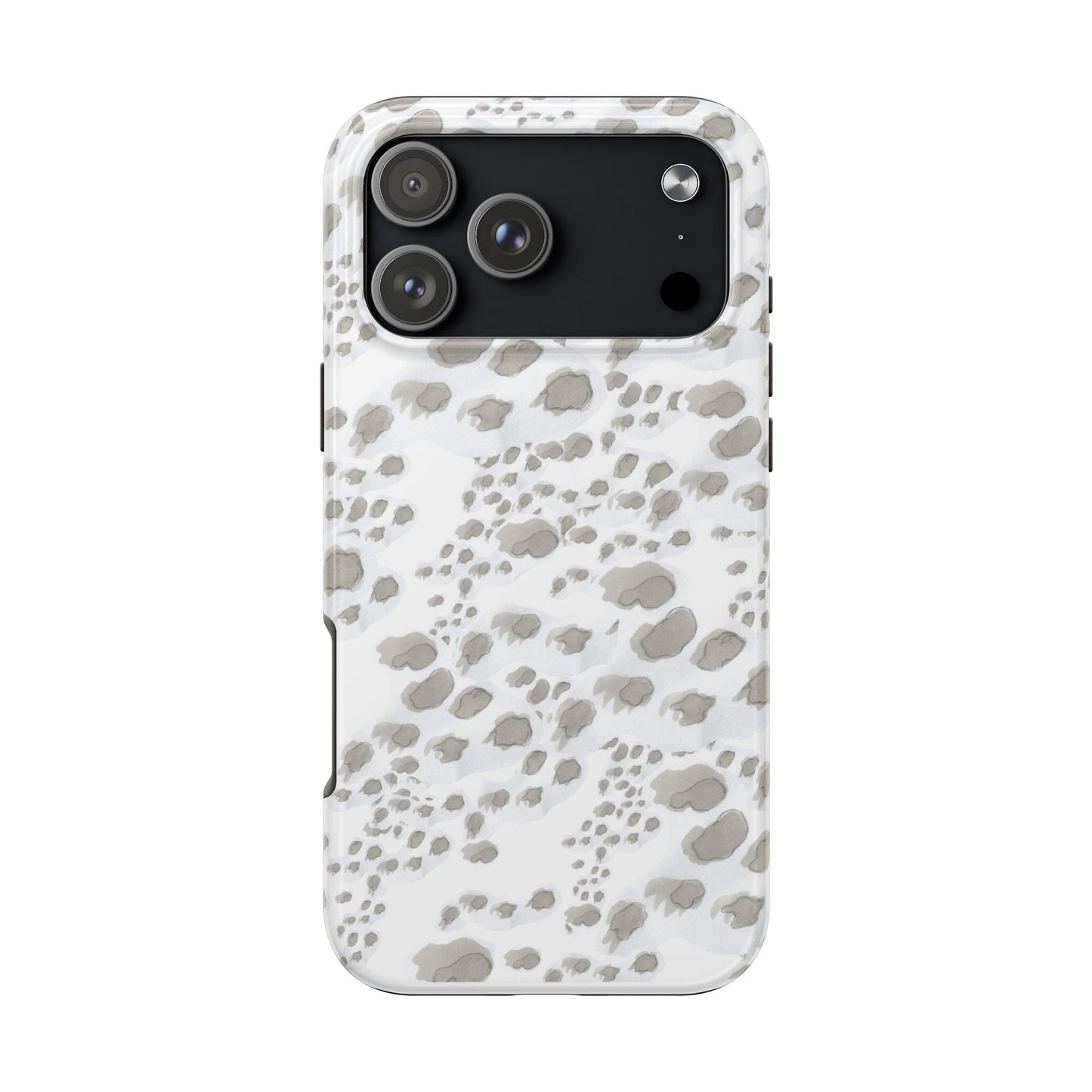 Kitty Dots White Phone Case