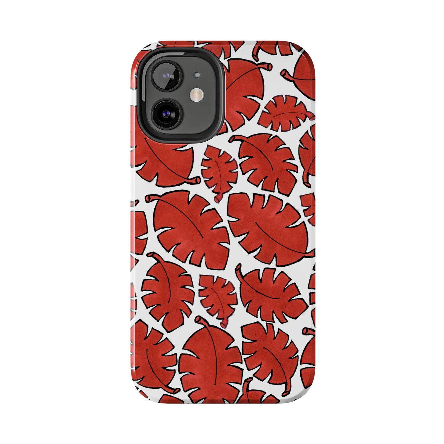 Red Bananas White Phone Case