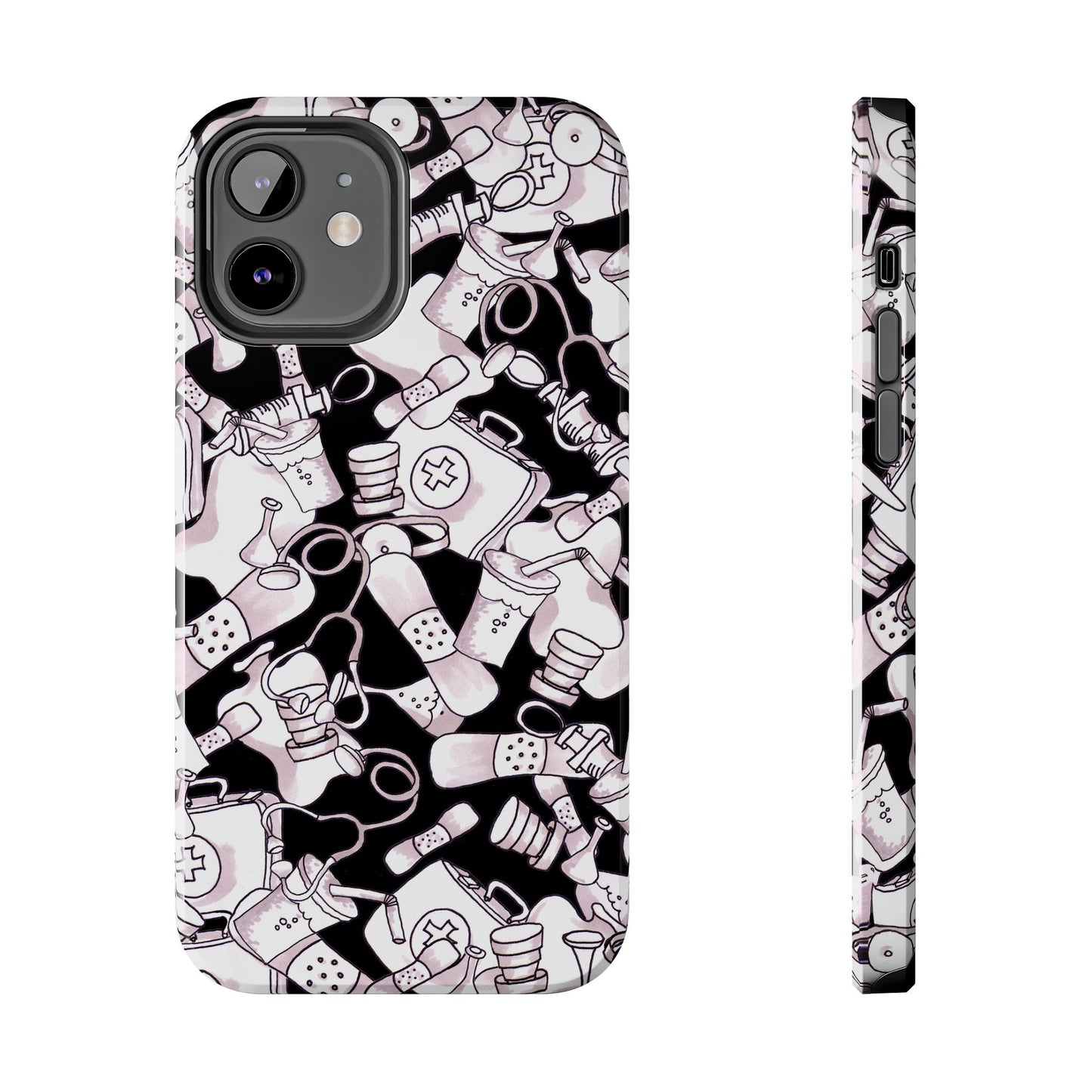 Med Stuff Black Phone Case