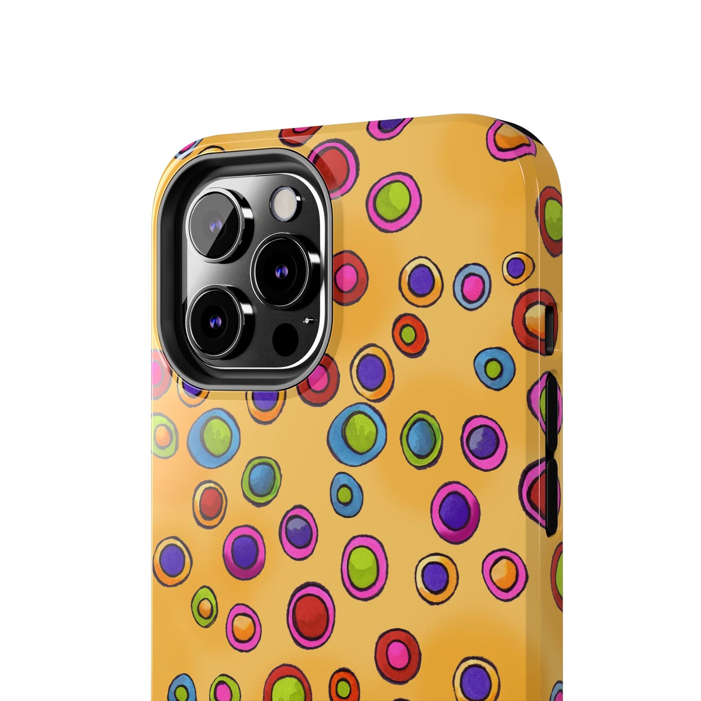 Dopey Dots Yellow Phone Case