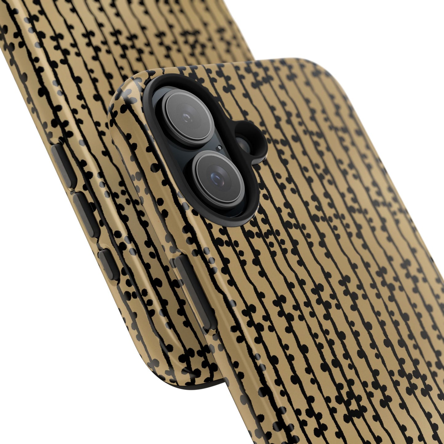 Loopy Stripe Tan Phone Case