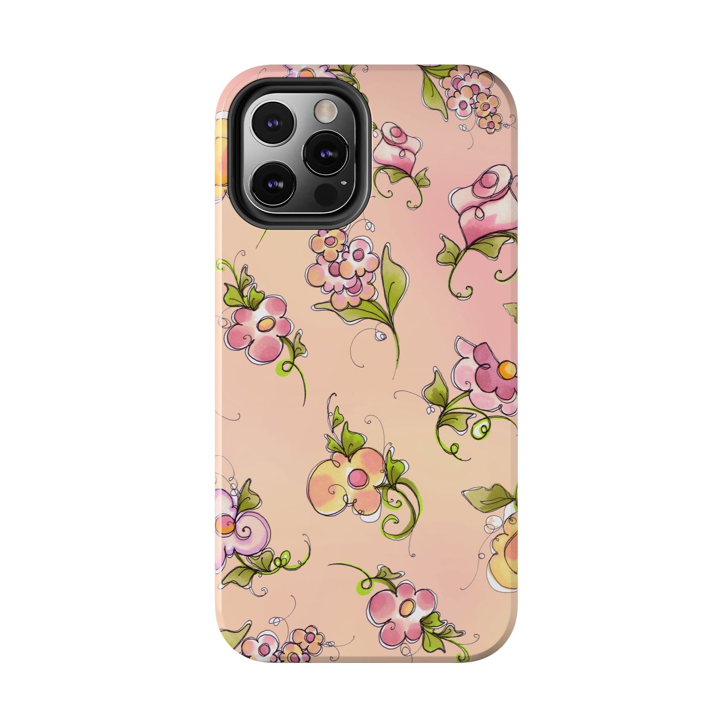Flower Toss Sunrise Phone Case
