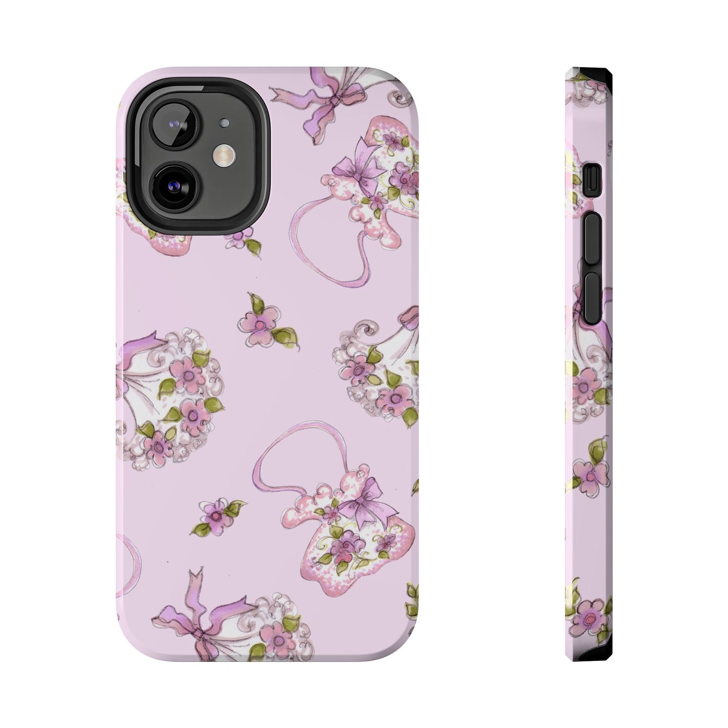 Flower Model Hand Bag Phone Case