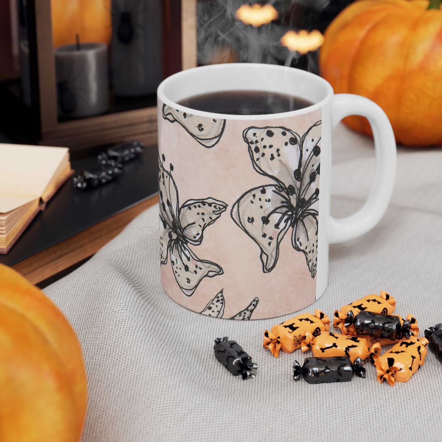 Spotted Lilies Pink Cup