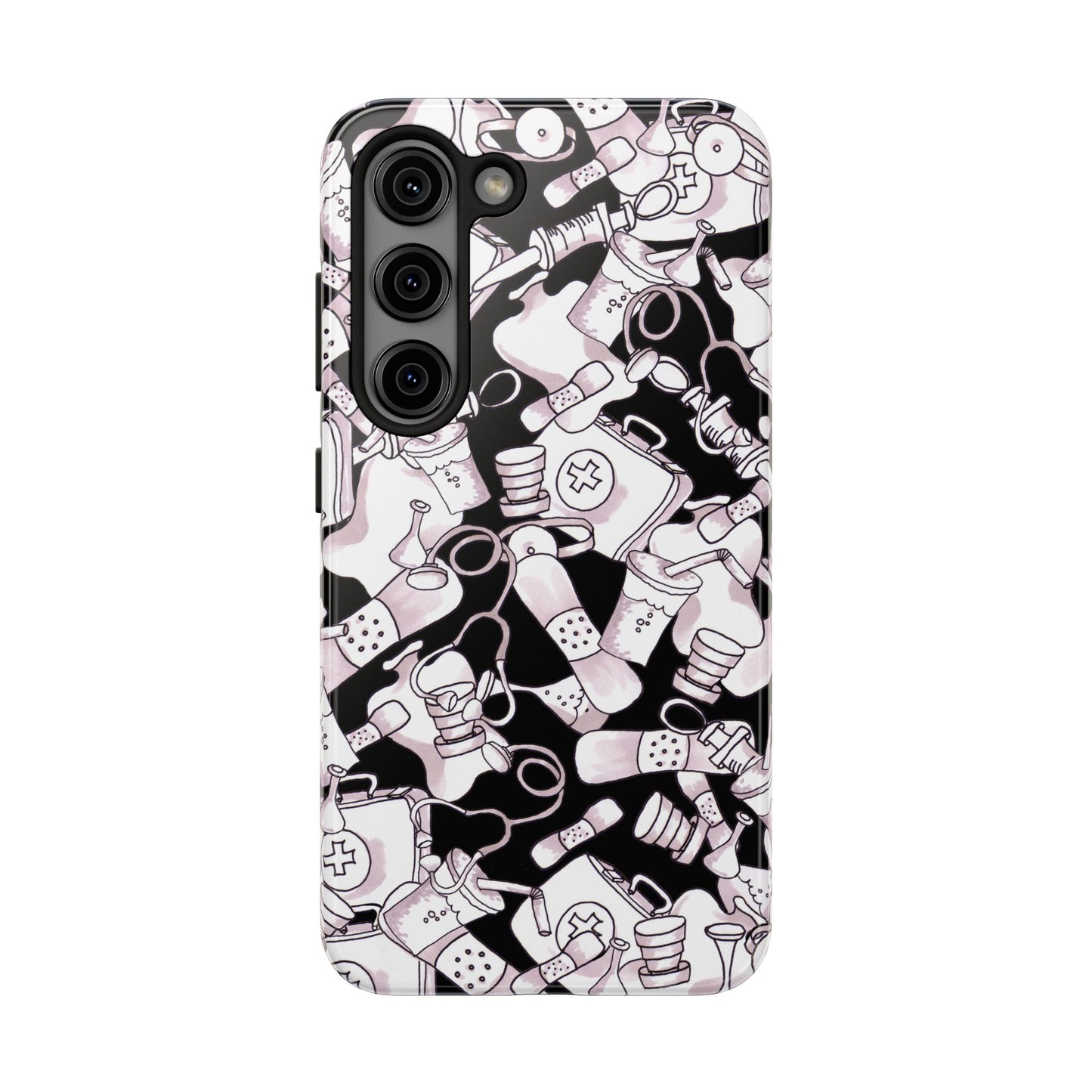 Med Stuff Black Phone Case