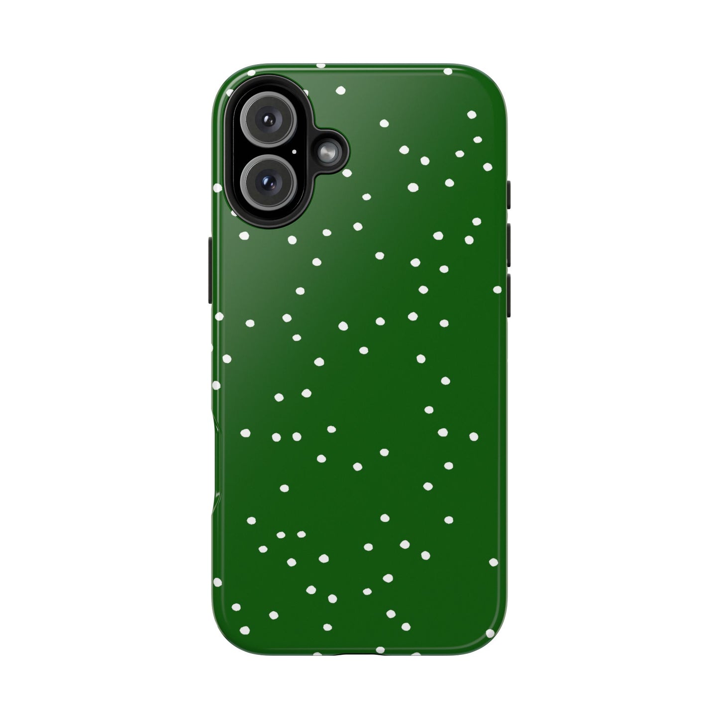 Dinky Dots Green / White Phone Case